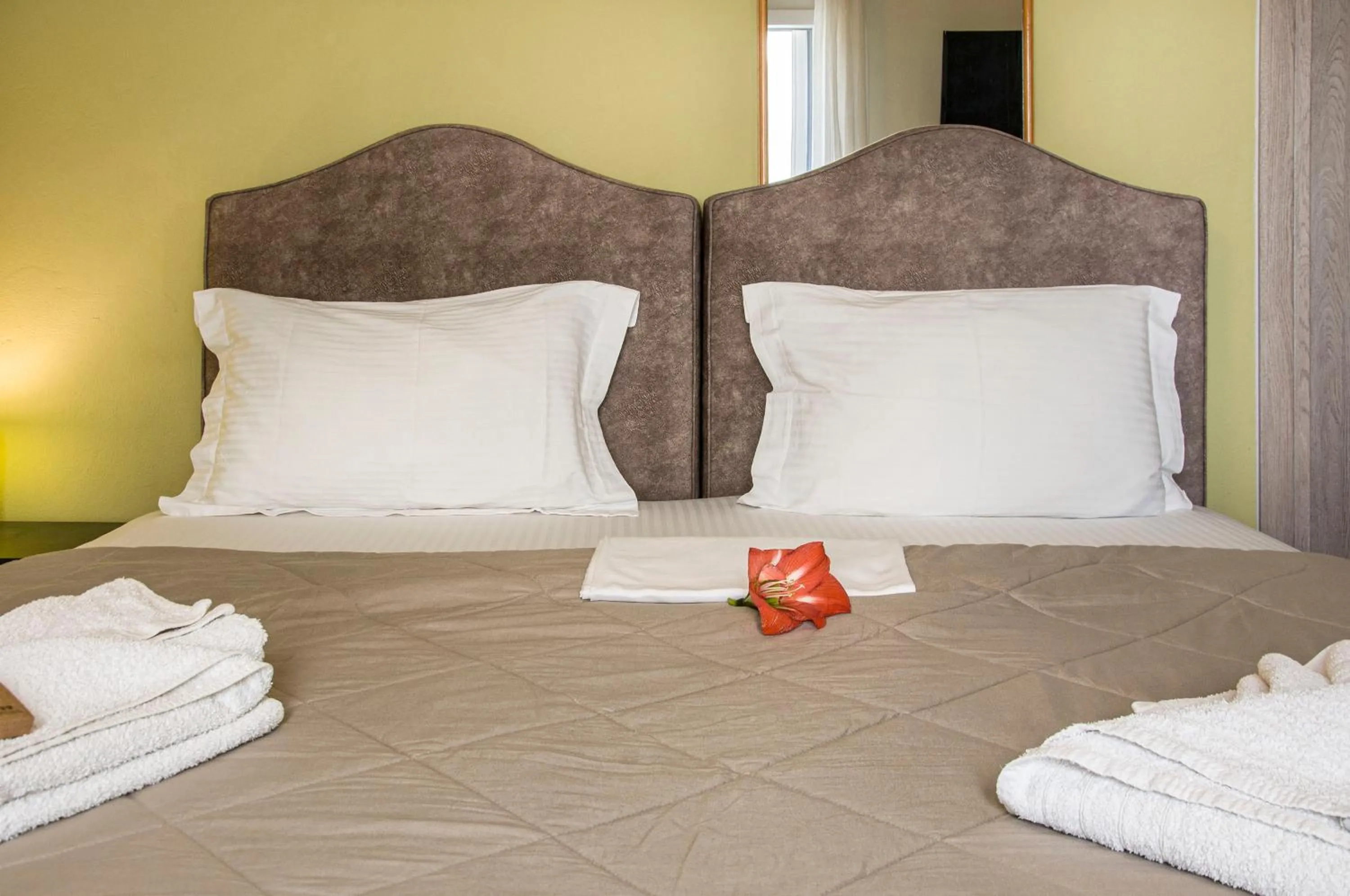 Bed in Christina Rooms