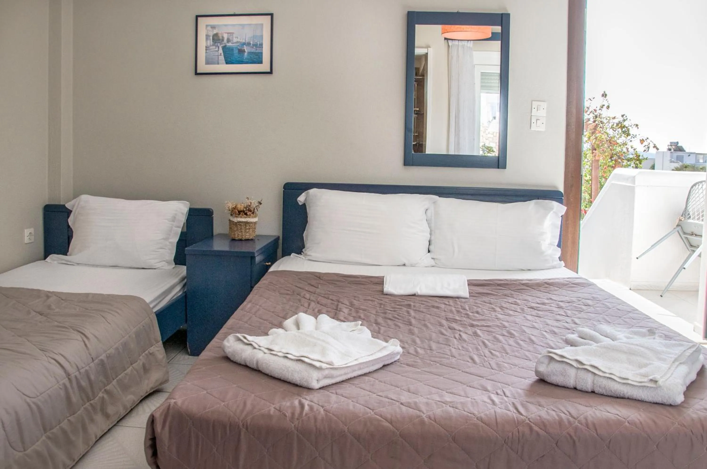 Bed in Christina Rooms