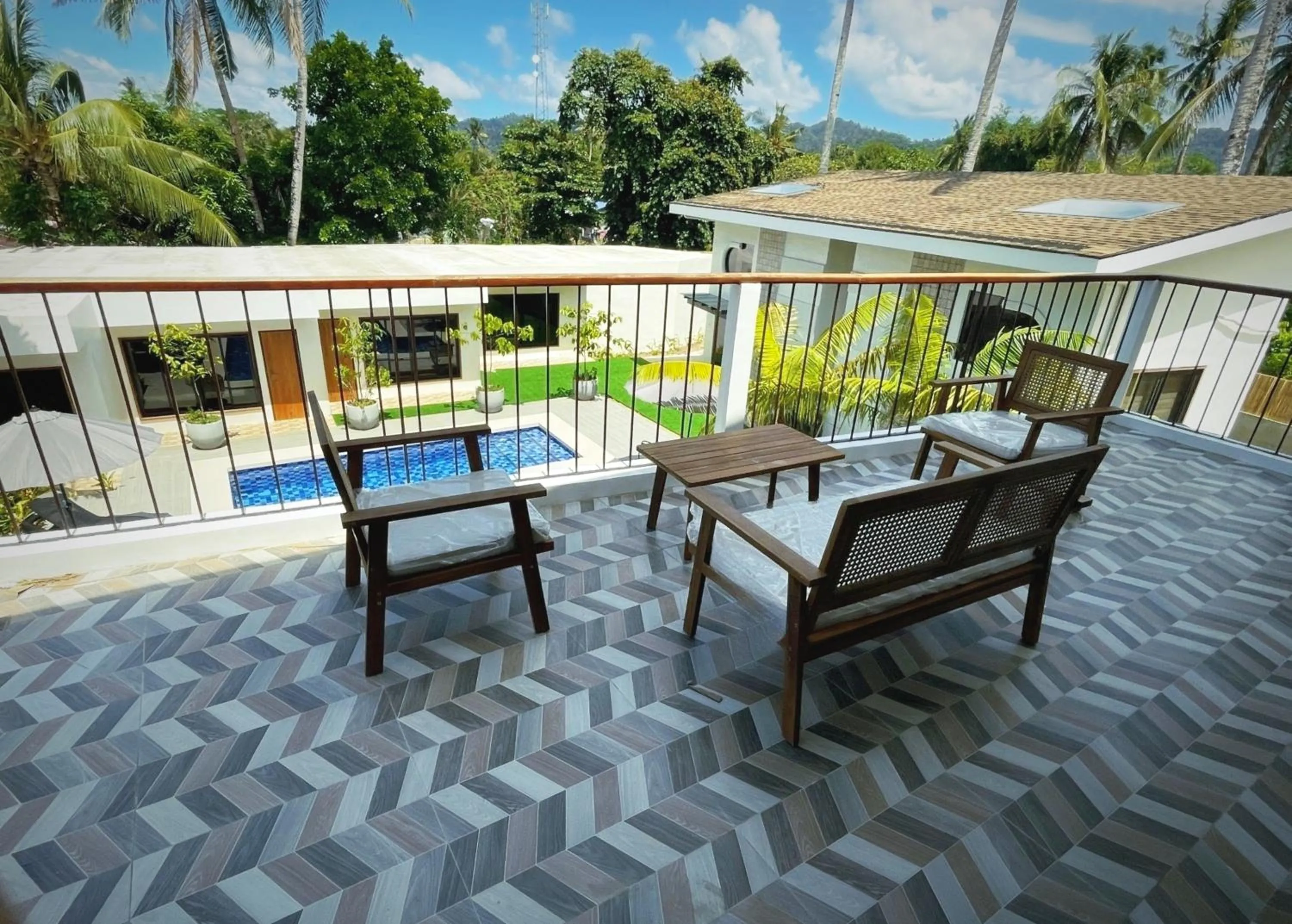 Balcony/Terrace in La Vida Bonita Bed and Breakfast