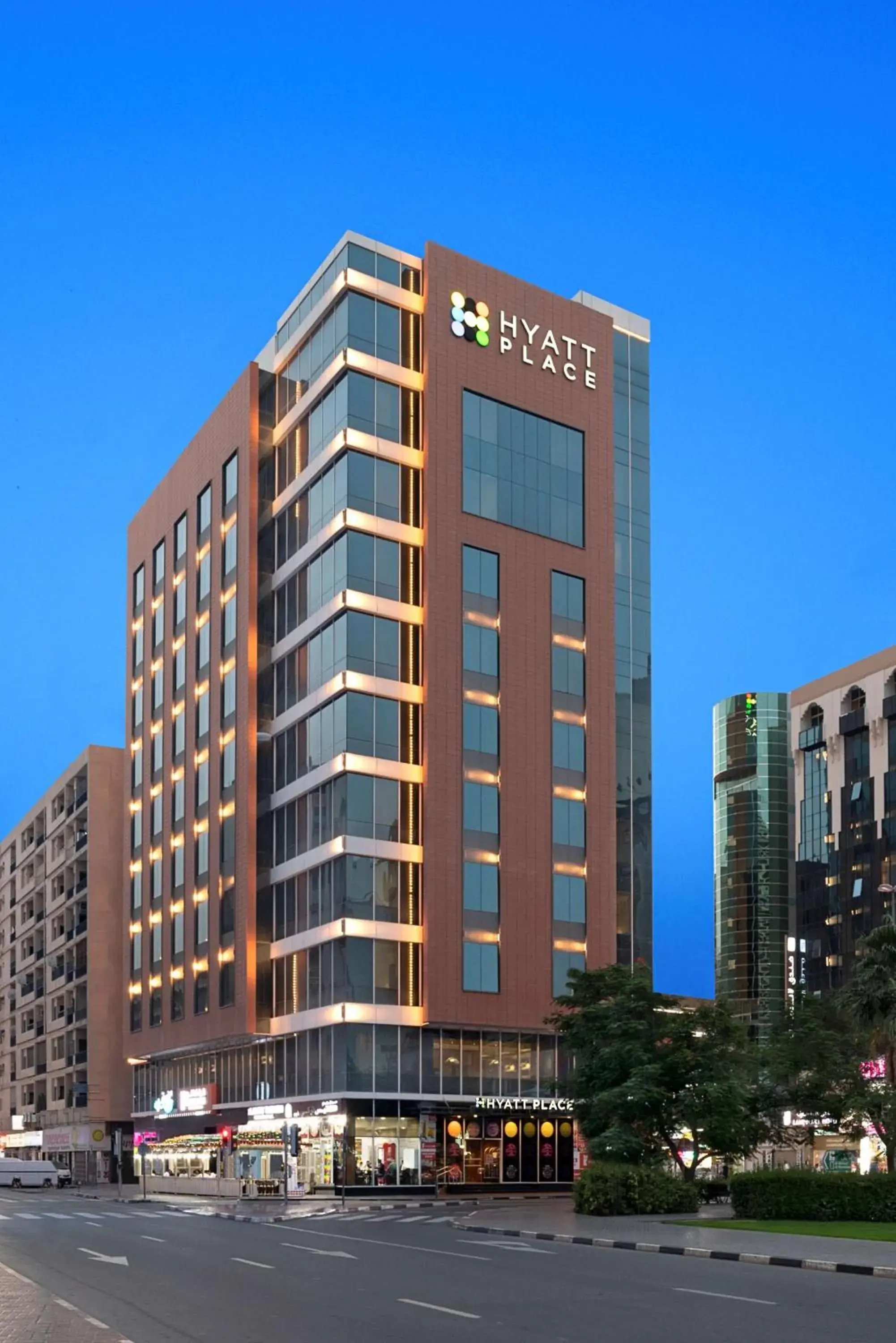 Property building in Hyatt Place Dubai Baniyas Square Property building in Hyatt Place Dubai Baniyas Square
