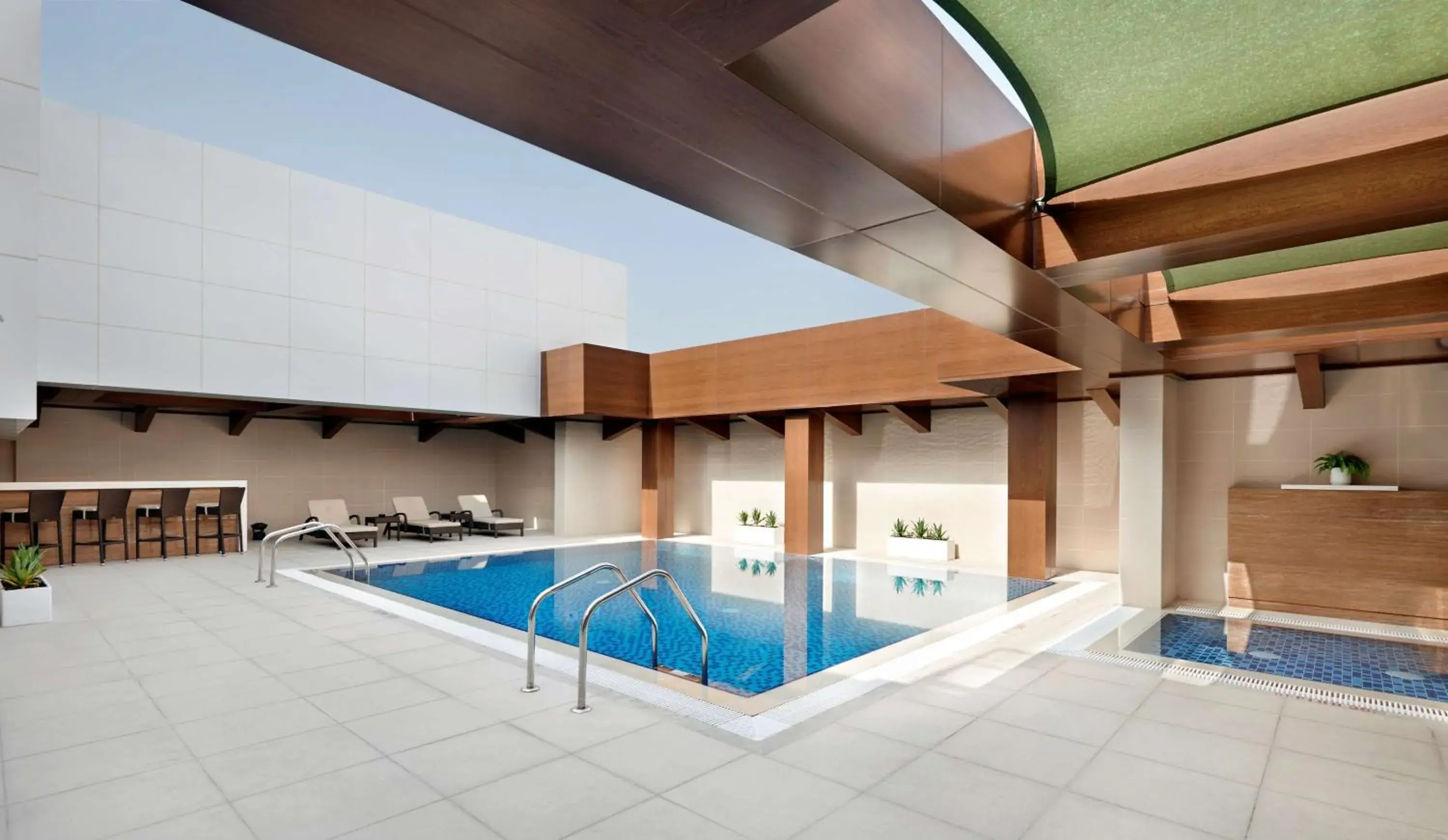 Swimming pool in Hyatt Place Dubai Baniyas Square Swimming pool in Hyatt Place Dubai Baniyas Square