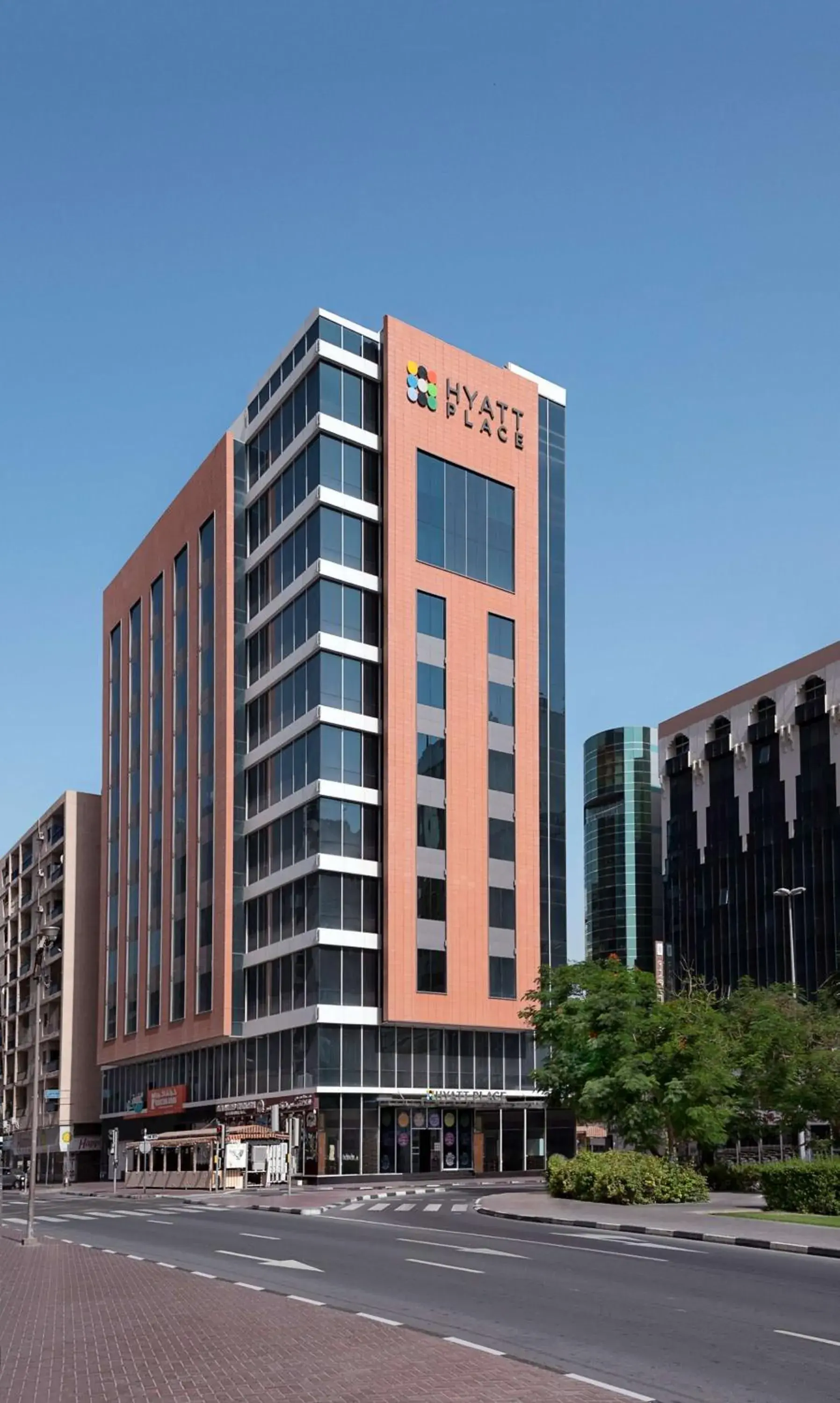 Property building in Hyatt Place Dubai Baniyas Square Property building in Hyatt Place Dubai Baniyas Square