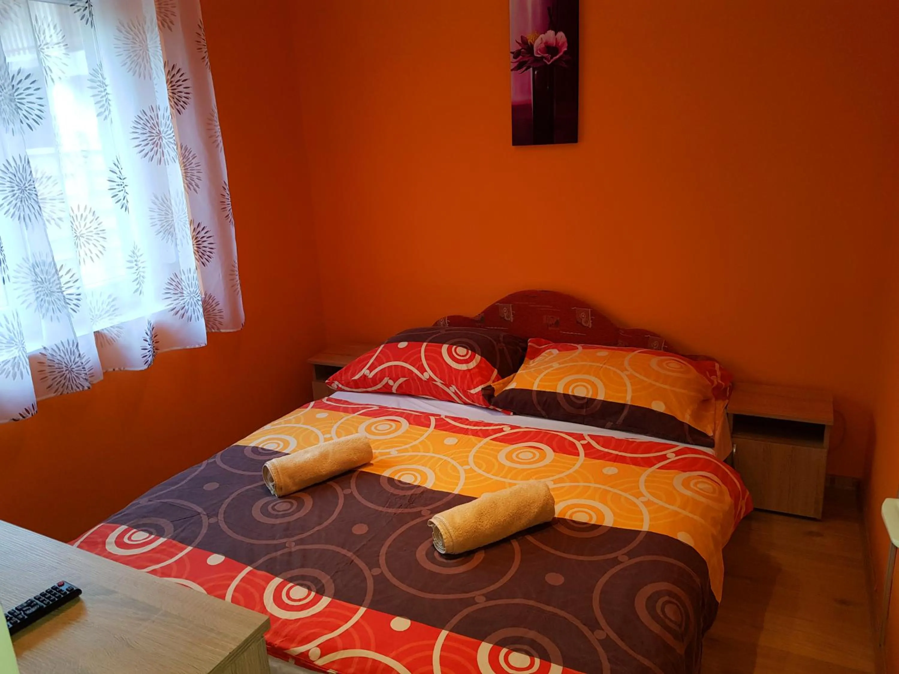 Bed in Napsugár Villa "A"