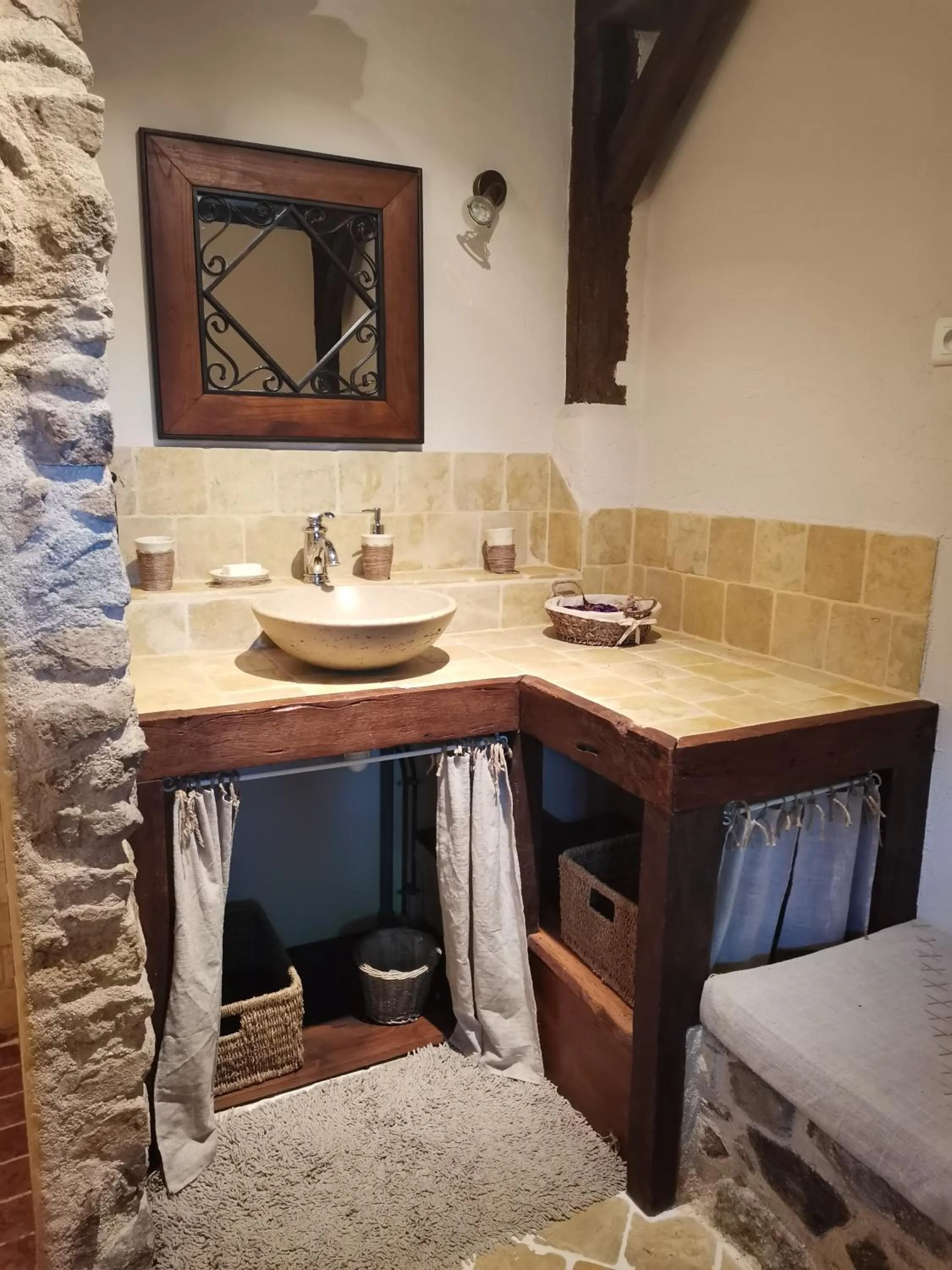 Bathroom in Domaine des Maillets
