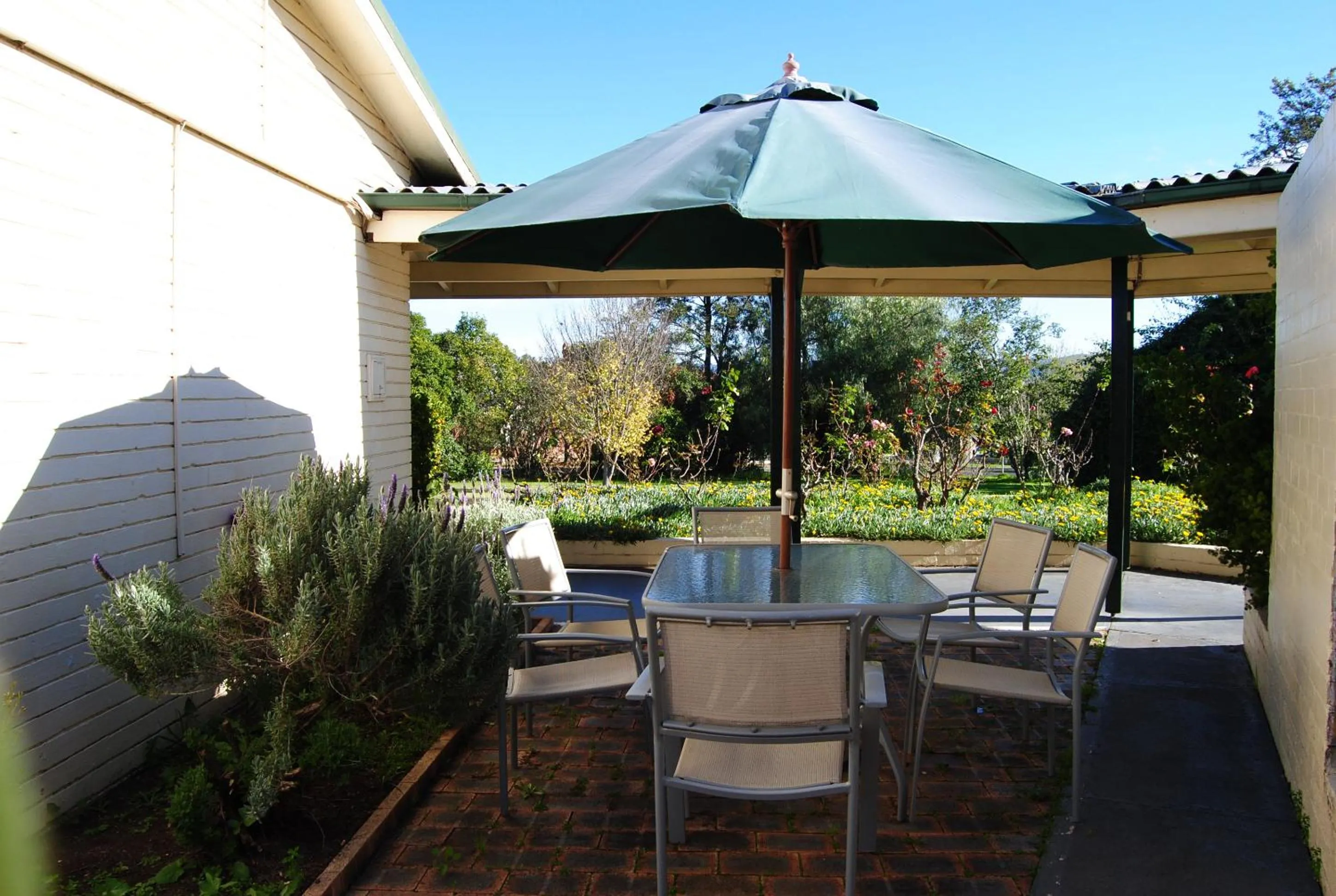 Garden in Airlie House Motor Inn