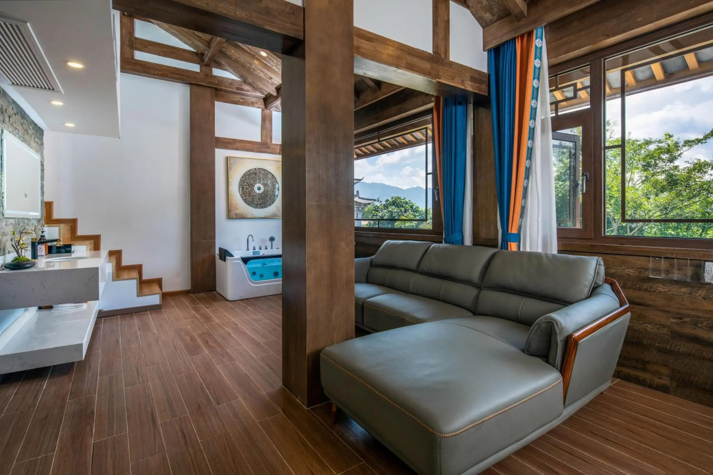 Duplex Suite in Gucheng district ying Xi ting Yu inn Duplex Suite in Gucheng district ying Xi ting Yu inn
