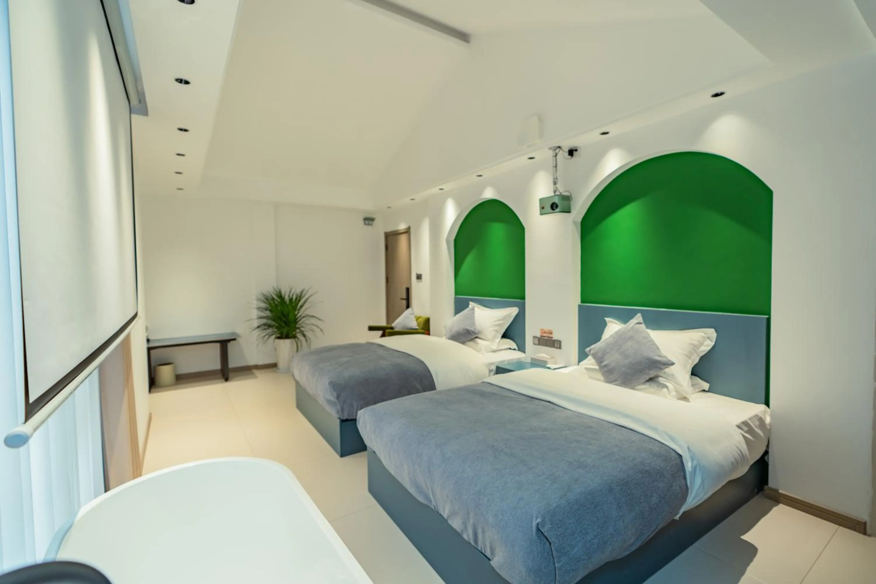 Economy Twin Room in Gucheng district ying Xi ting Yu inn