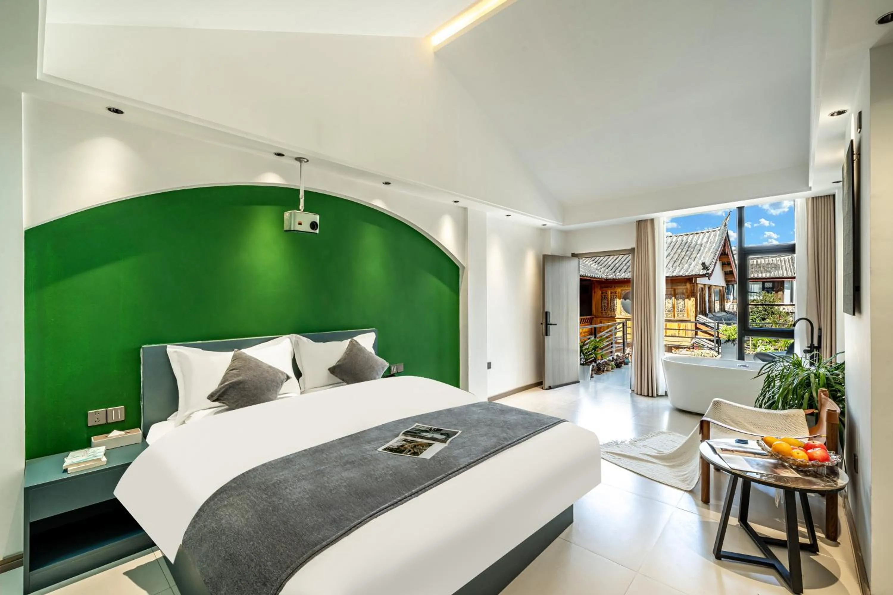Economy Double Room in Gucheng district ying Xi ting Yu inn