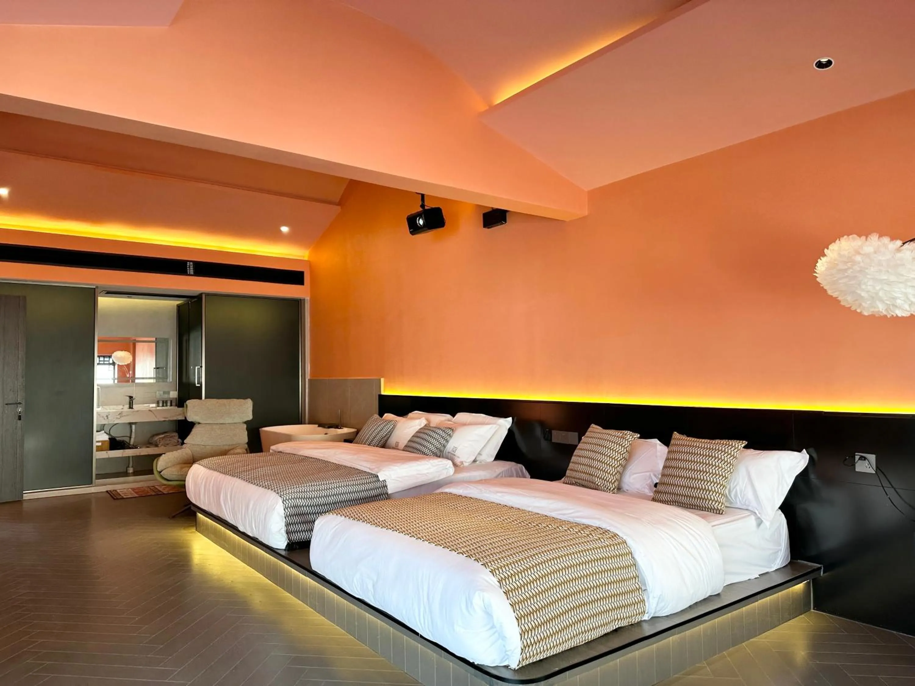 Deluxe Family Room in Gucheng district ying Xi ting Yu inn