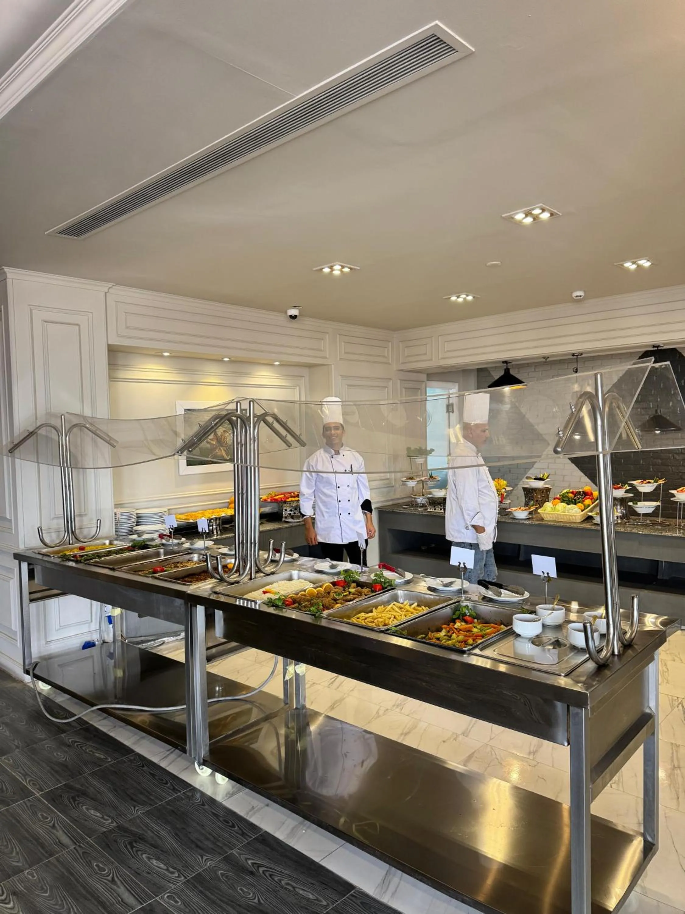 Buffet breakfast in Oriental grand Plaza