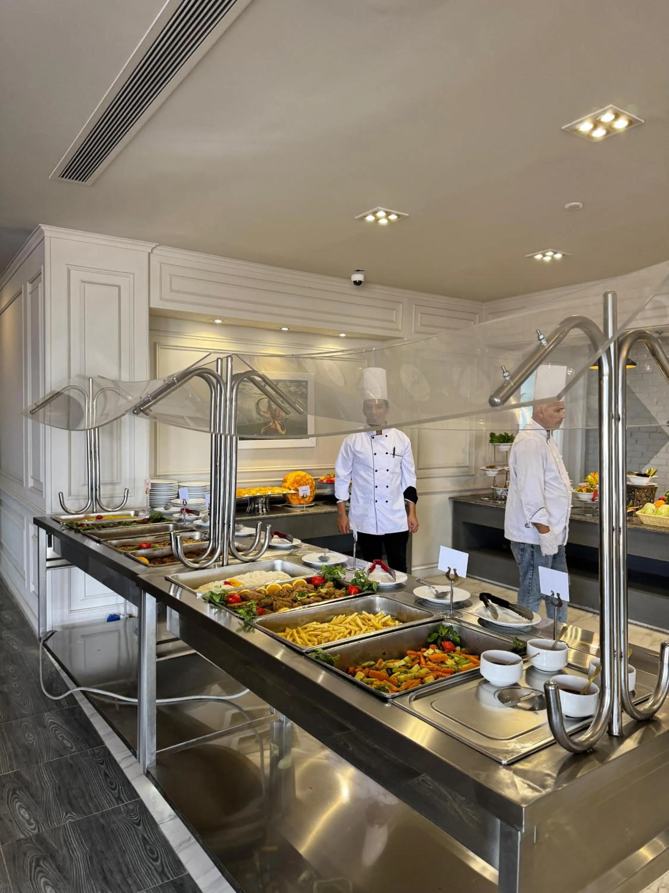 Buffet breakfast in Oriental grand Plaza