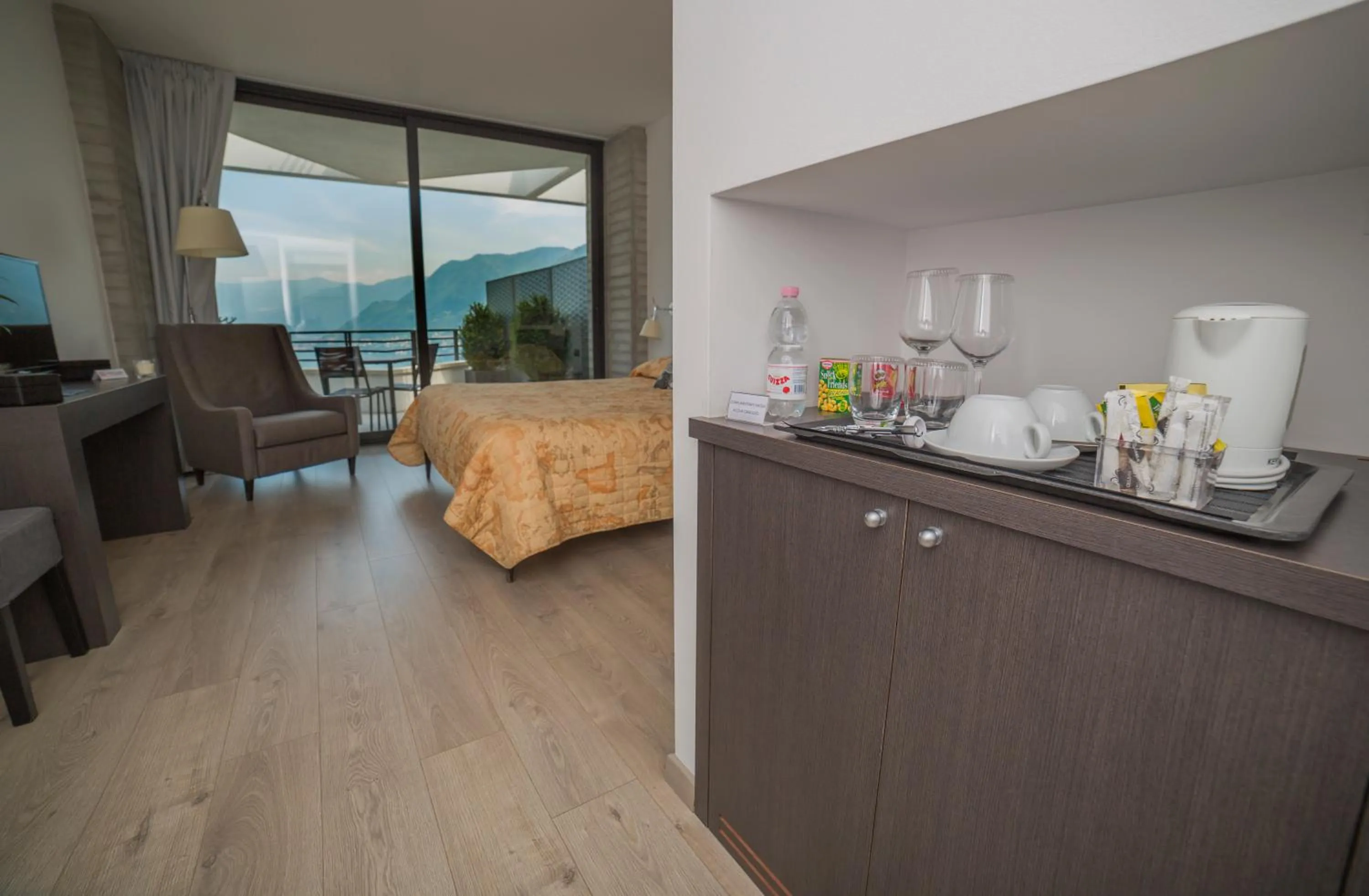 Coffee/tea facilities in B&B Vista Lago