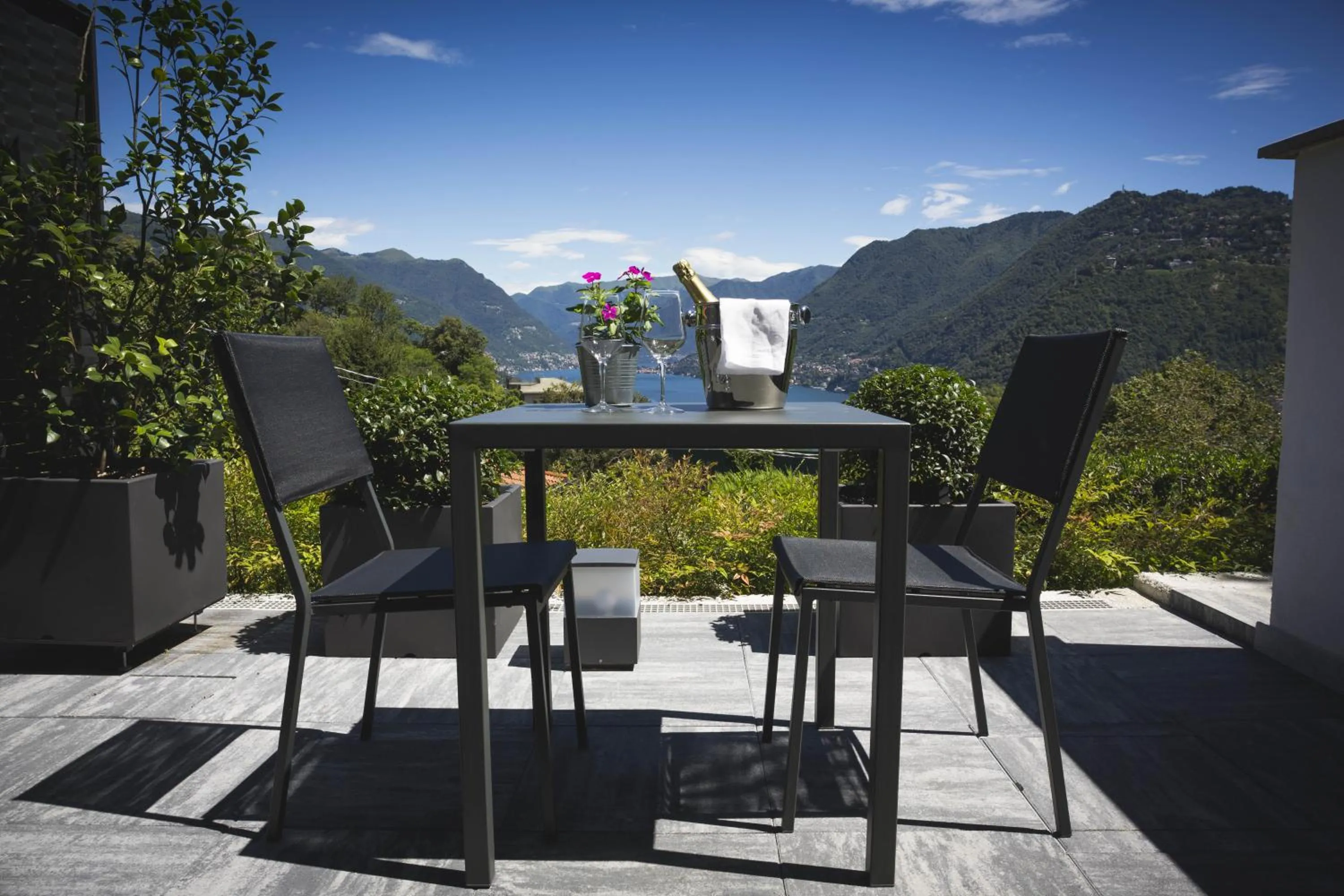 Lake view in B&B Vista Lago