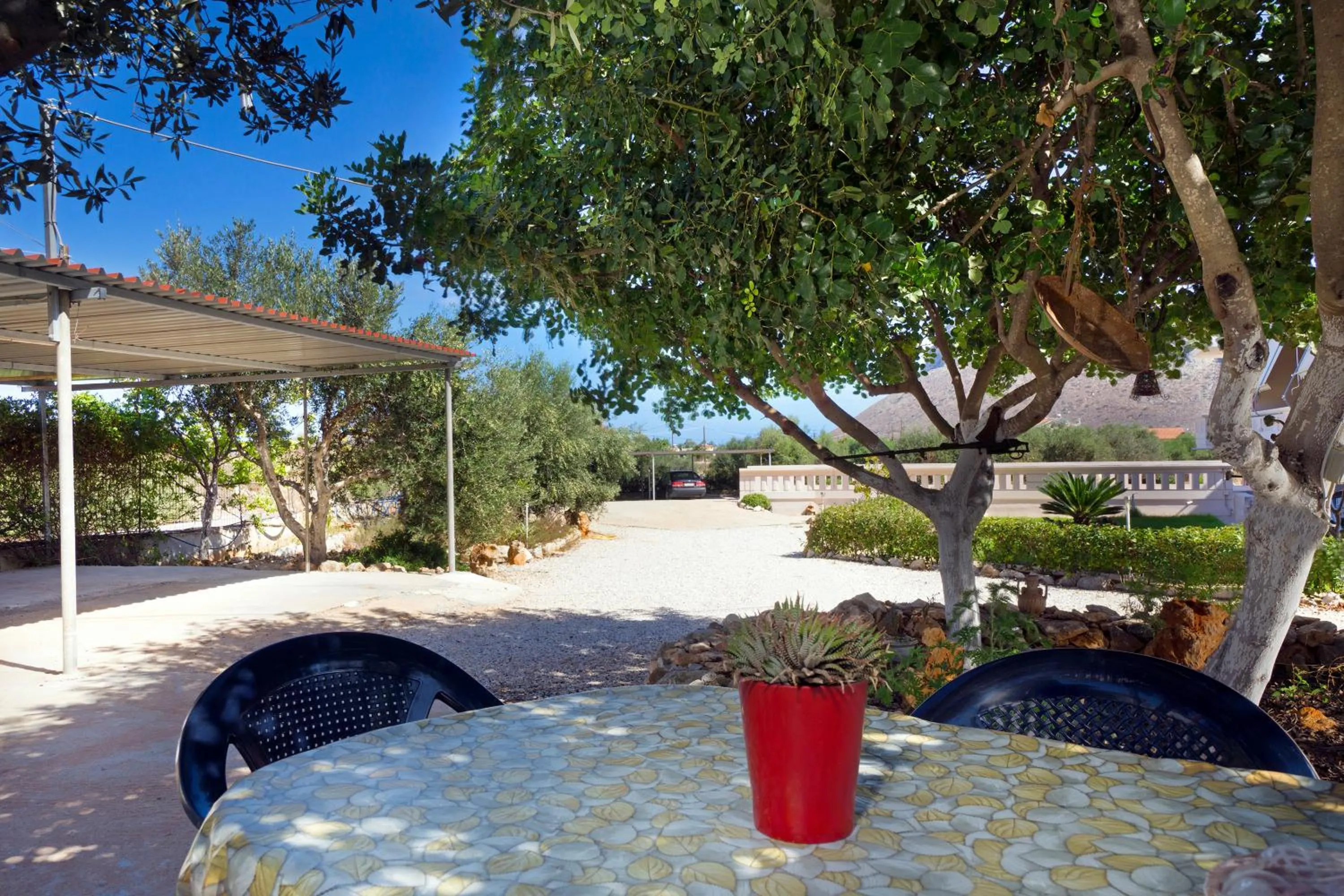 BBQ facilities in Skamagkas M. Apartments