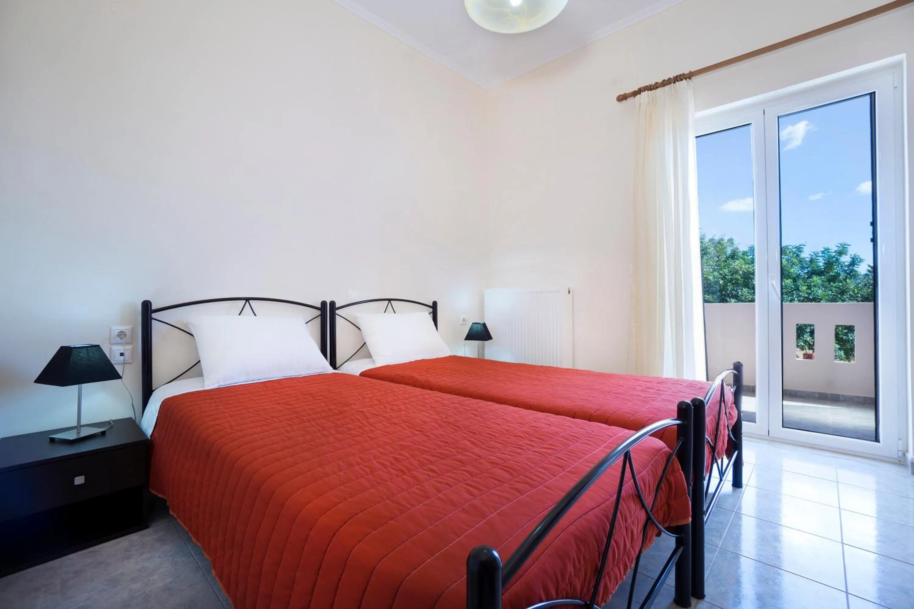 Bedroom, Bed in Skamagkas M. Apartments