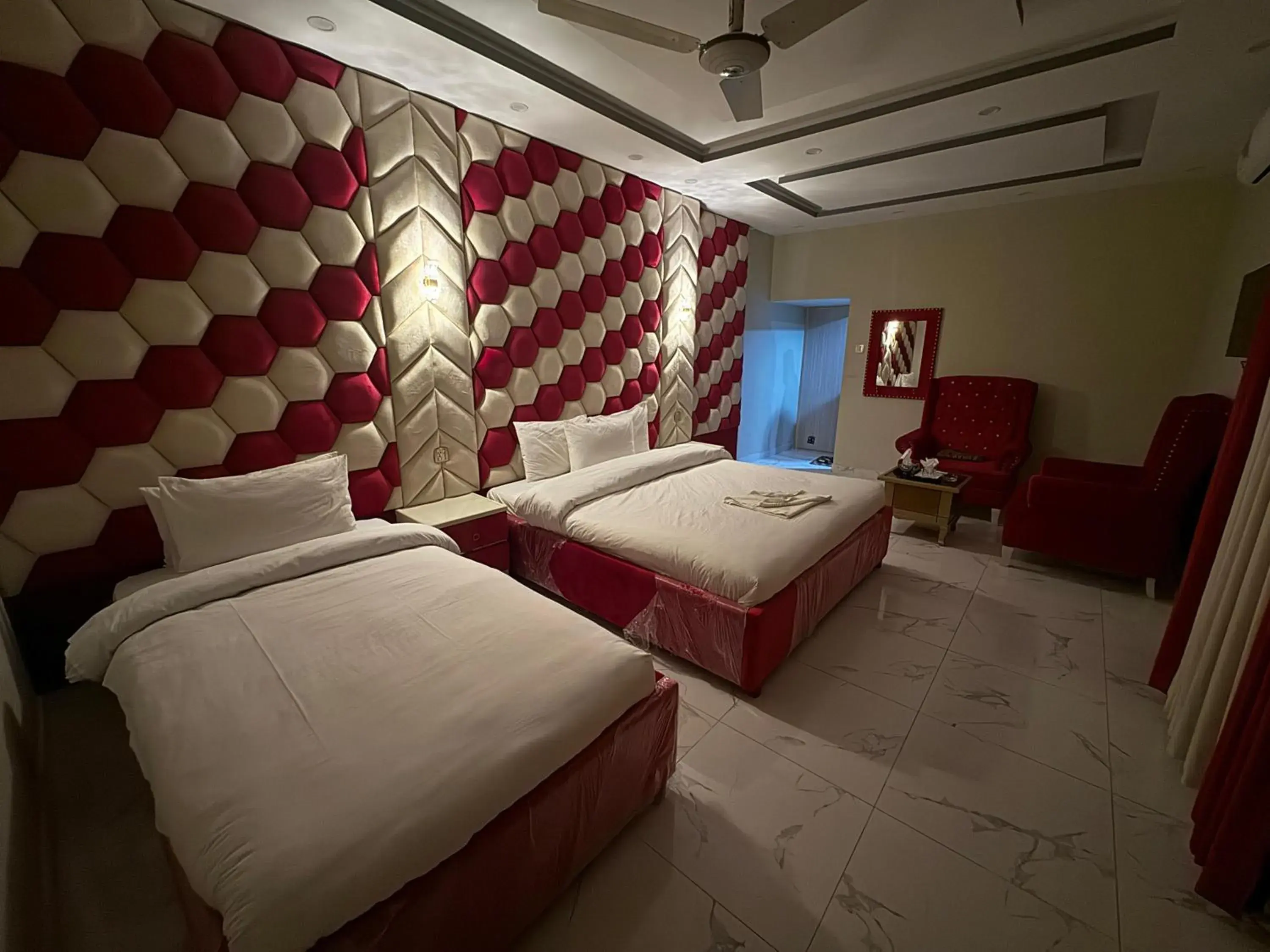 Bed in Travis Executive Guest House Islamabad Bed in Travis Executive Guest House Islamabad