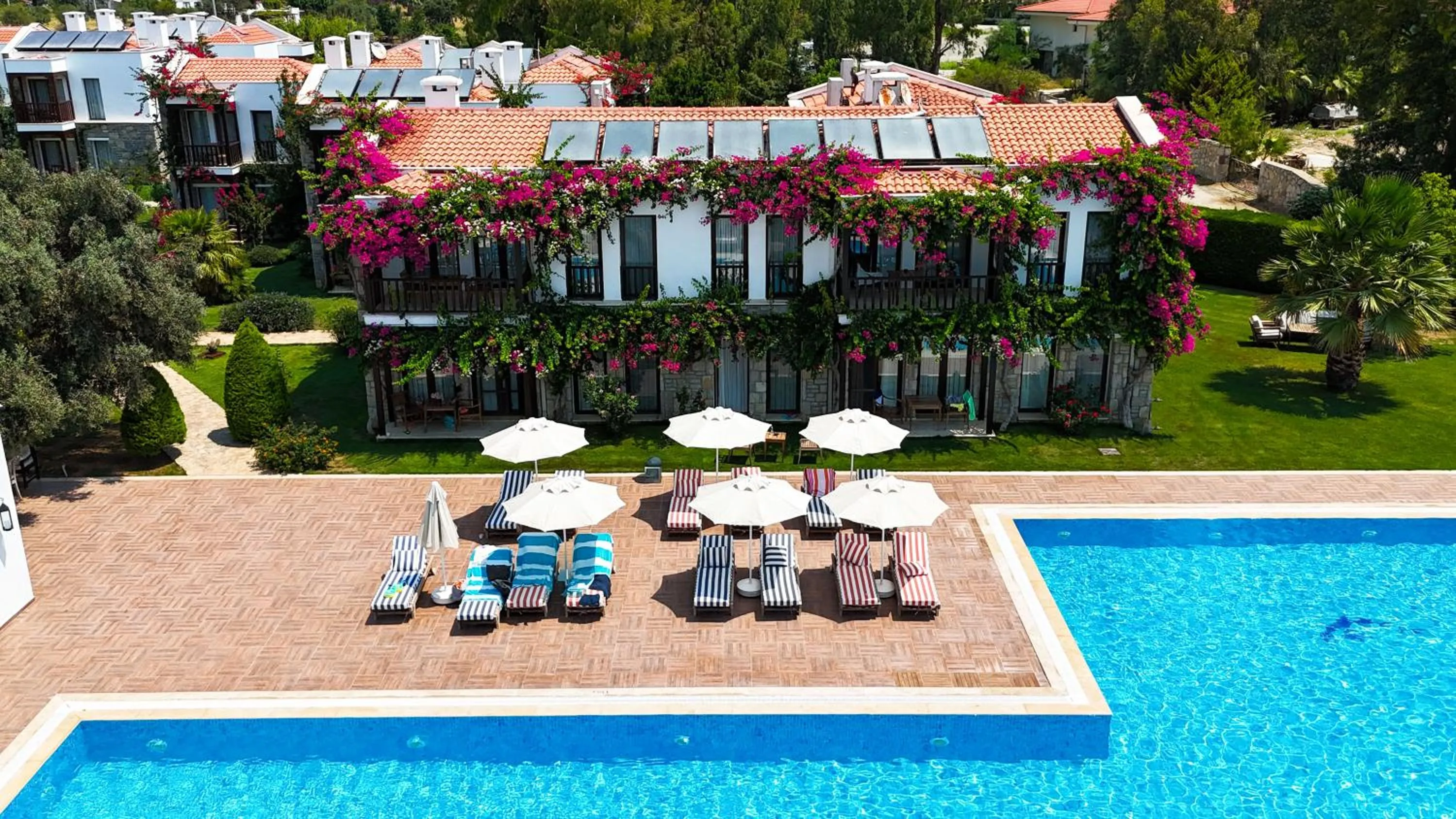 Patio in Datca Doris Hotel