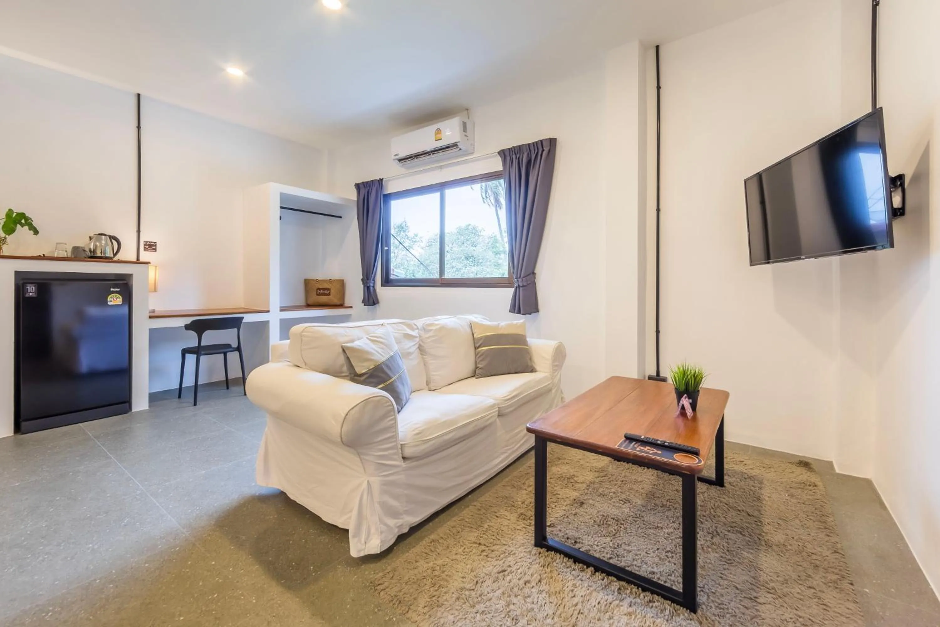 Living room in Infinity Guesthouse