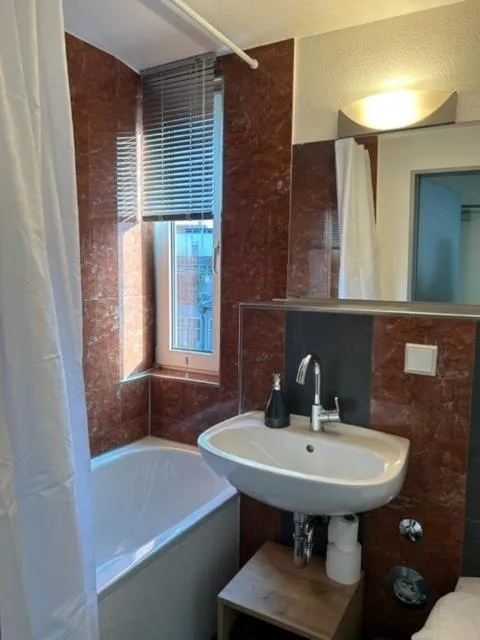 Bathroom in Aparthotel Gartenstadt