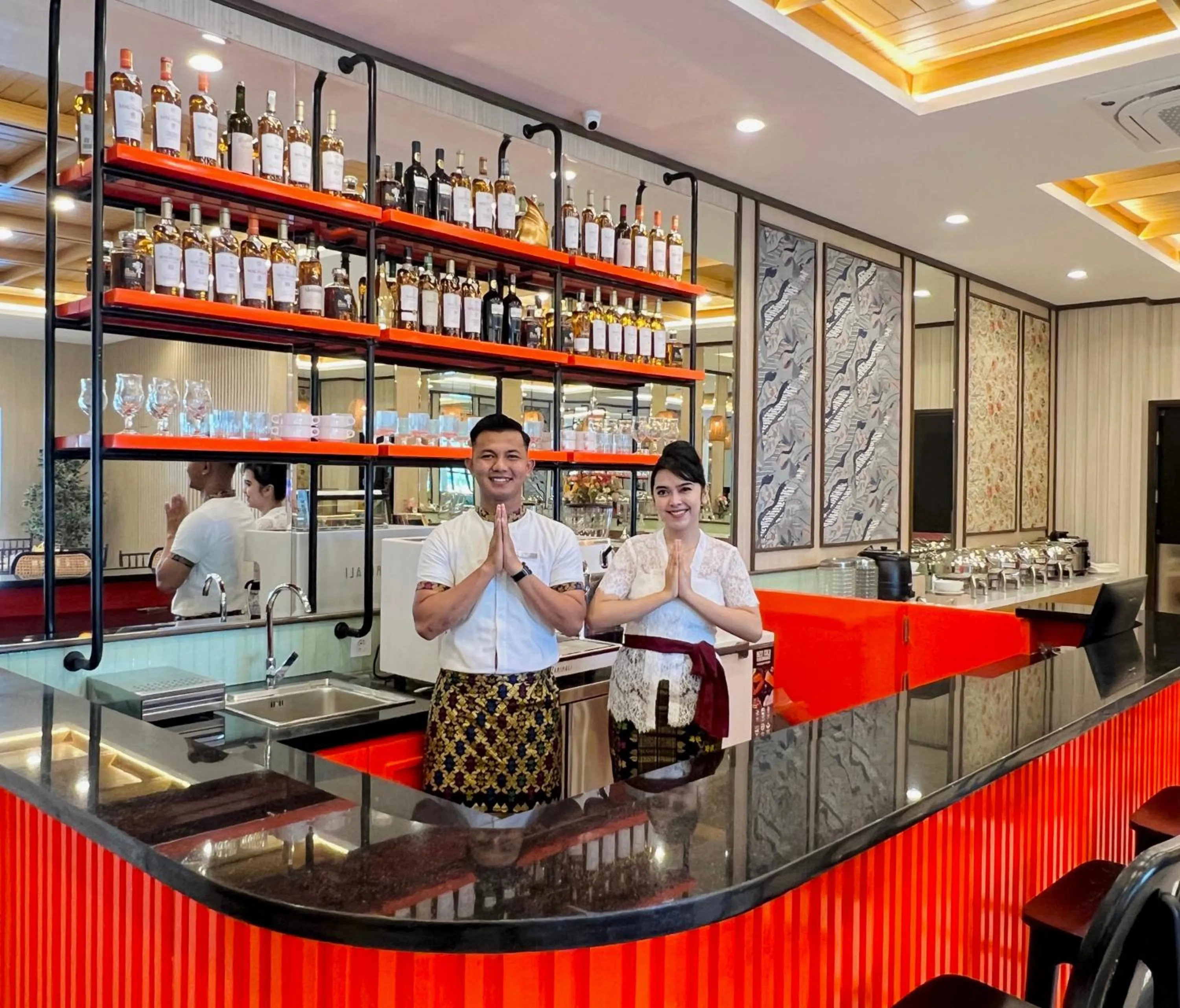 Lounge or bar in d'primahotel Airport Sultan Hasanuddin Makassar