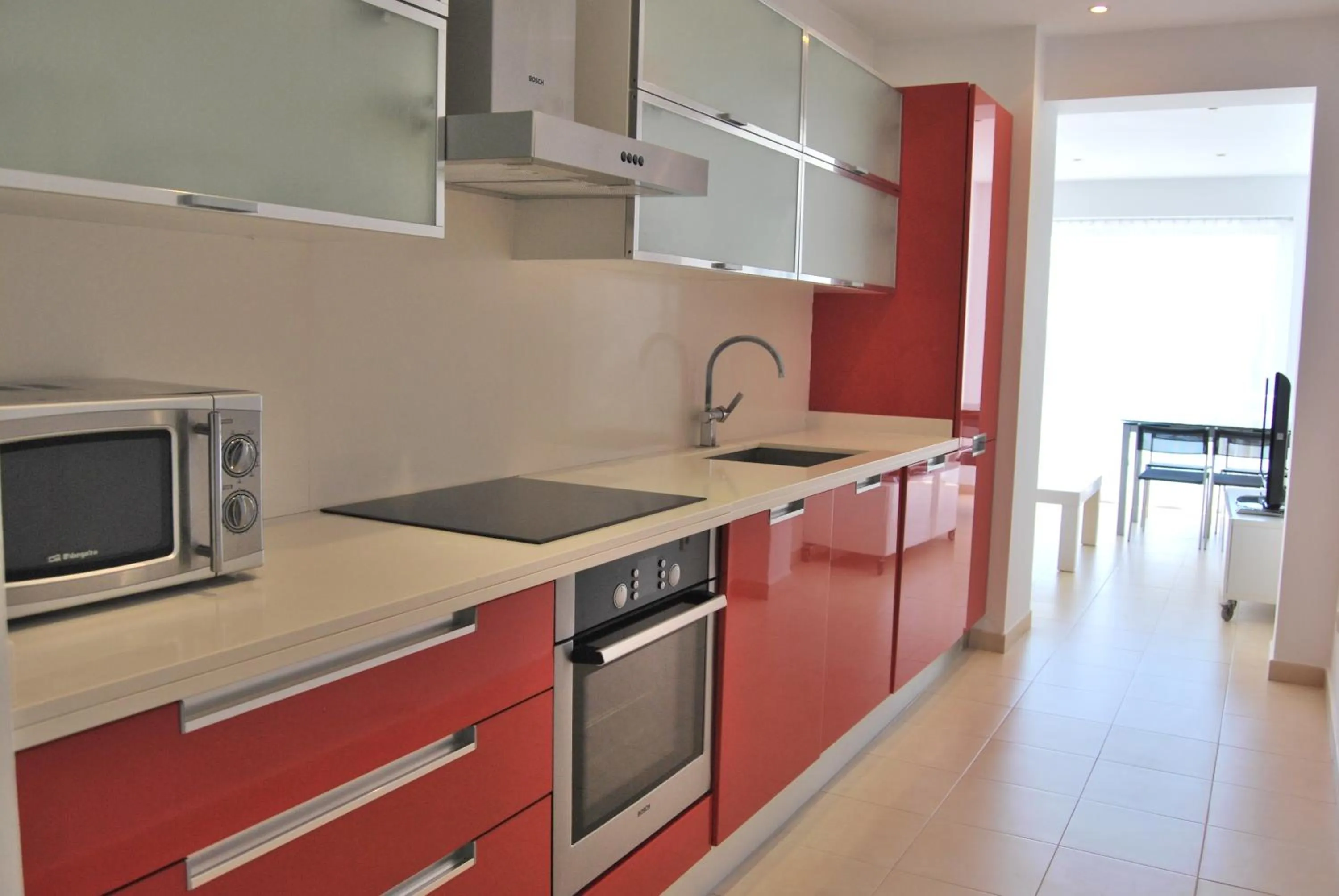 Kitchen or kitchenette in Apartamentos Alborada