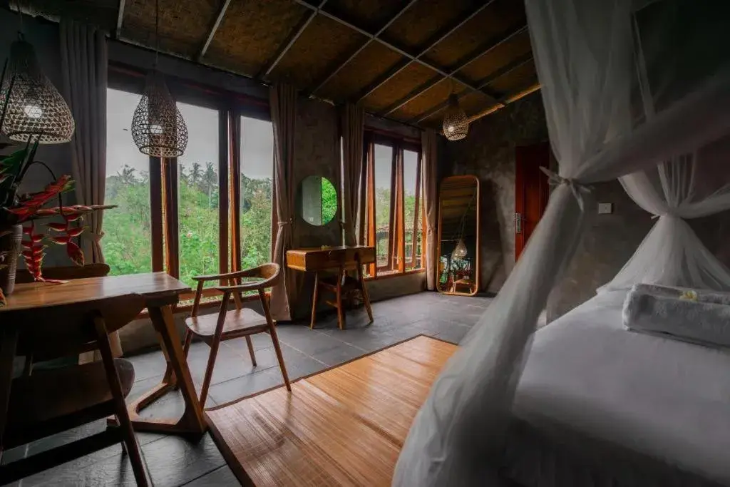 Two-Bedroom House in Kebun Kita Ecolodge By Bali Cabin Two-Bedroom House in Kebun Kita Ecolodge By Bali Cabin