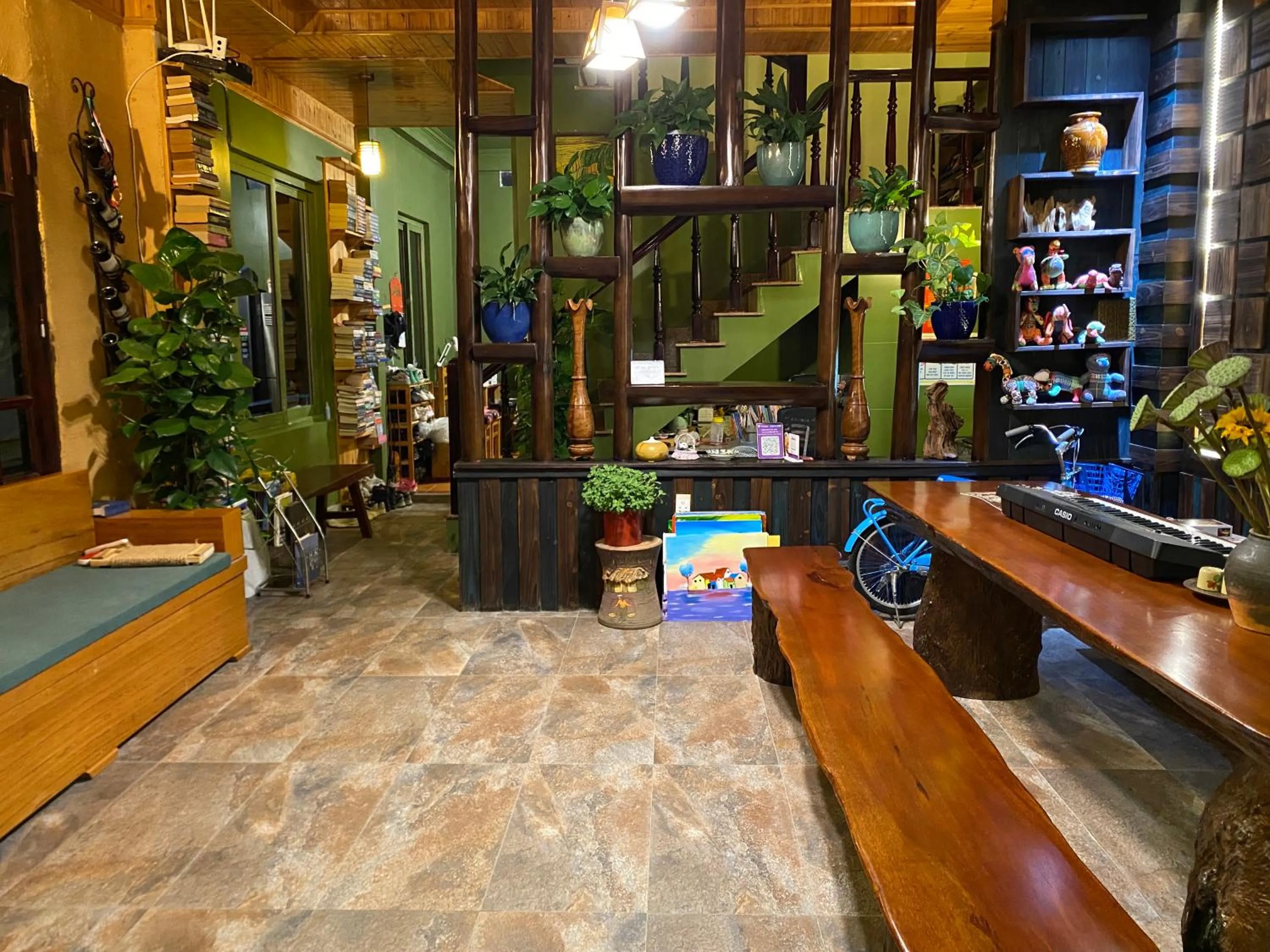 Living room in Botanic Sapa Hotel