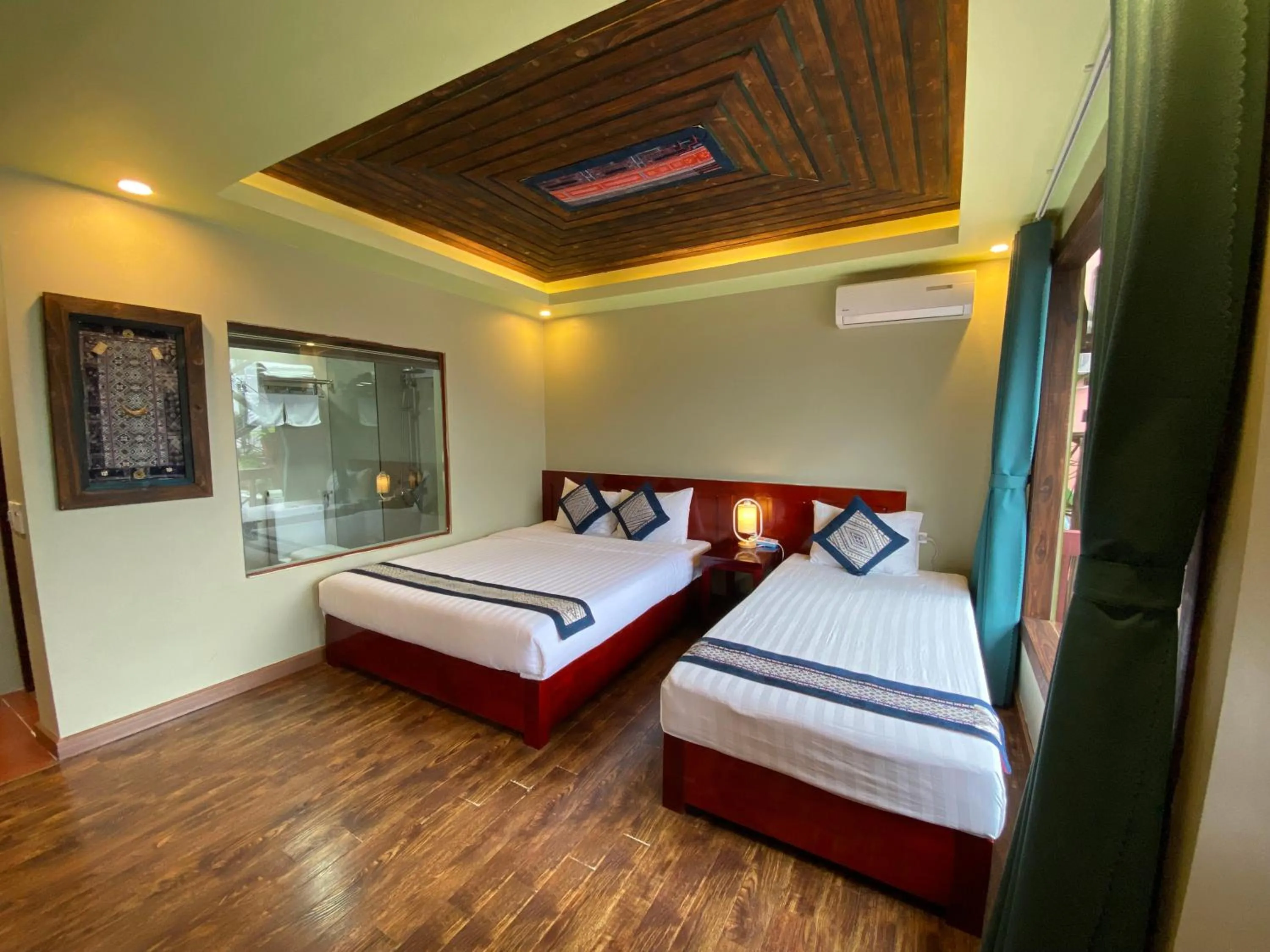 Photo of the whole room, Bed in Botanic Sapa Hotel