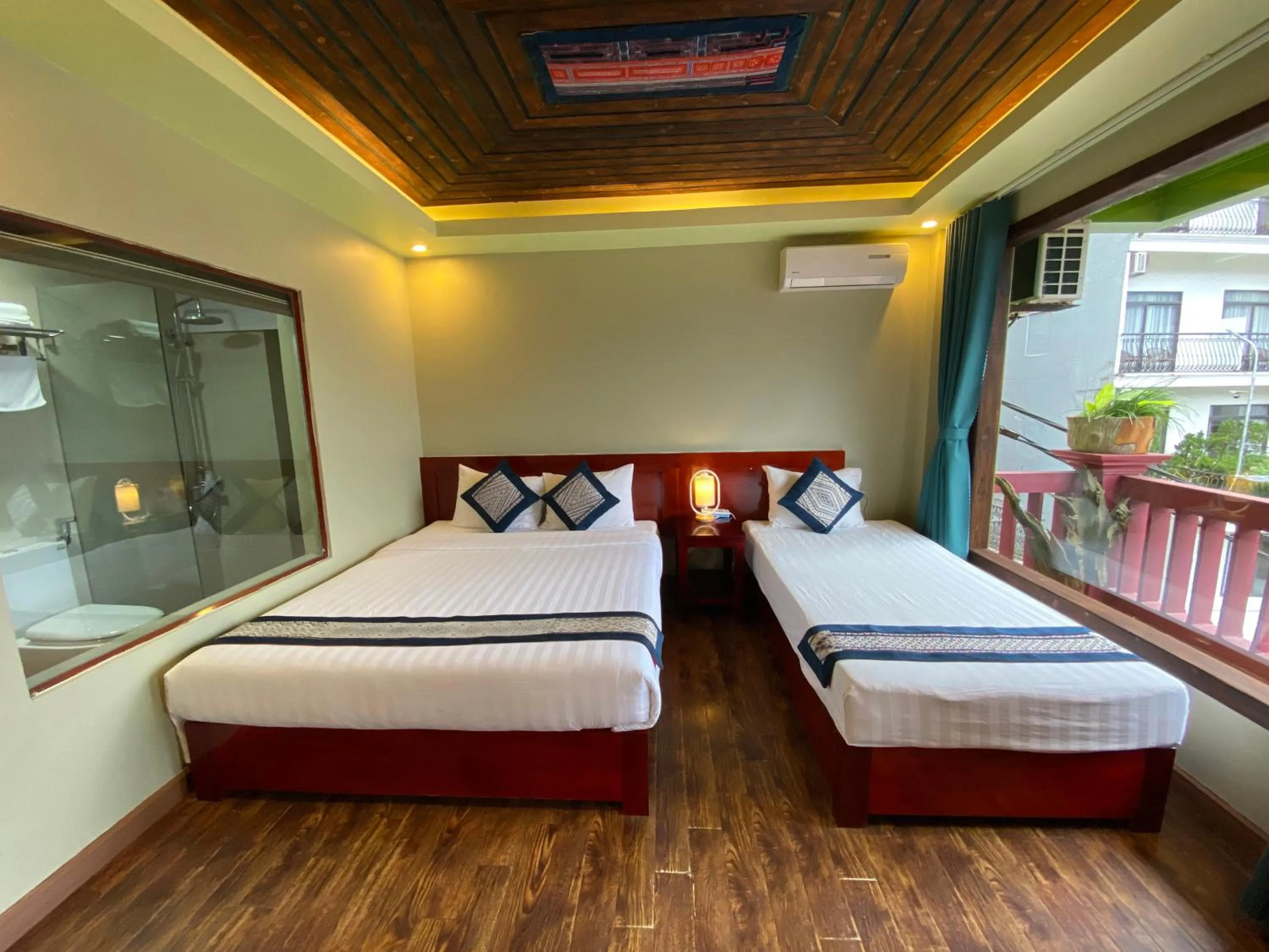 Bed in Botanic Sapa Hotel
