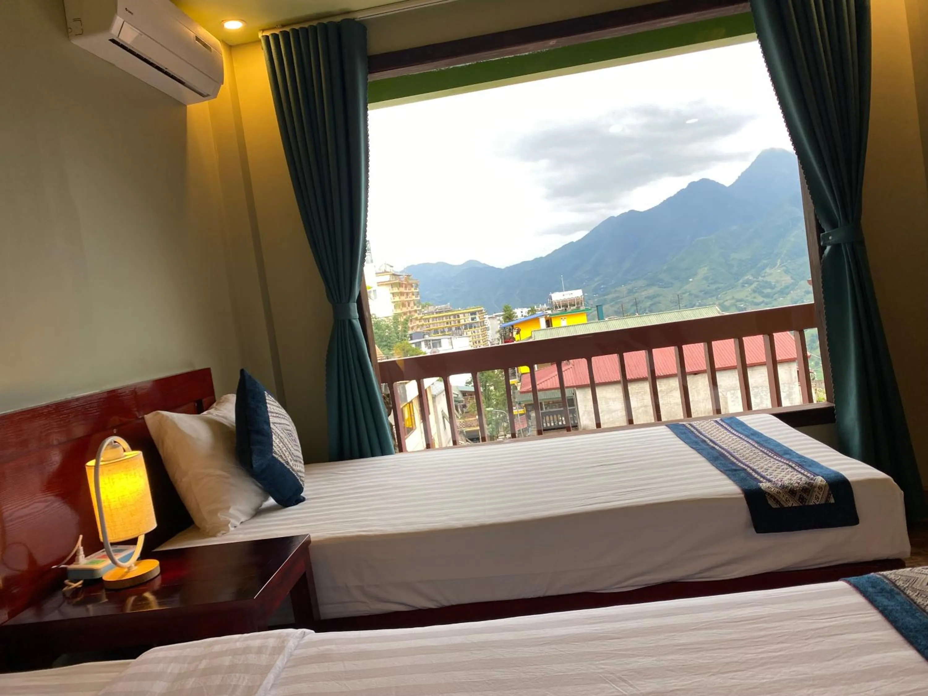 Bed in Botanic Sapa Hotel