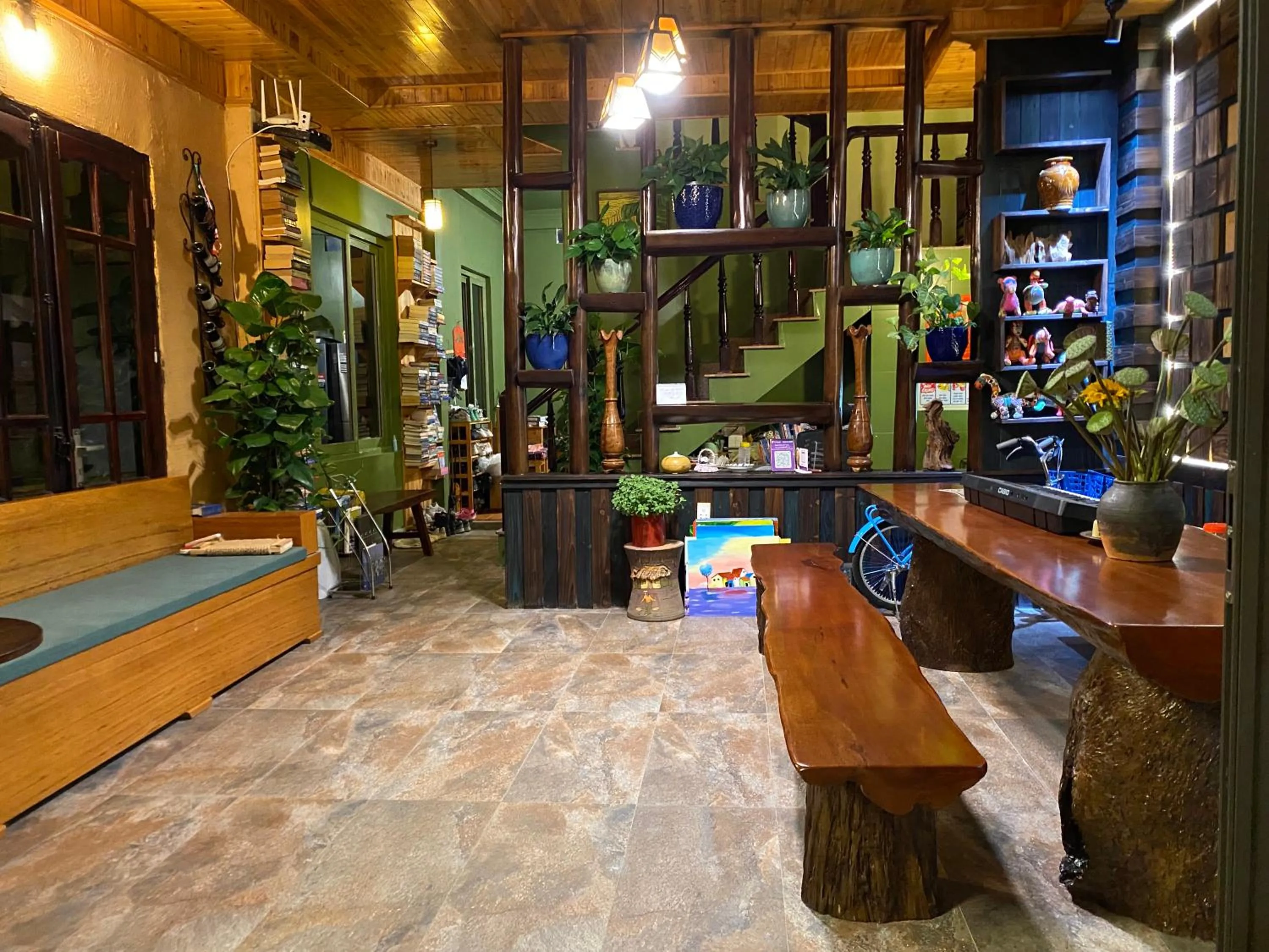 Living room in Botanic Sapa Hotel