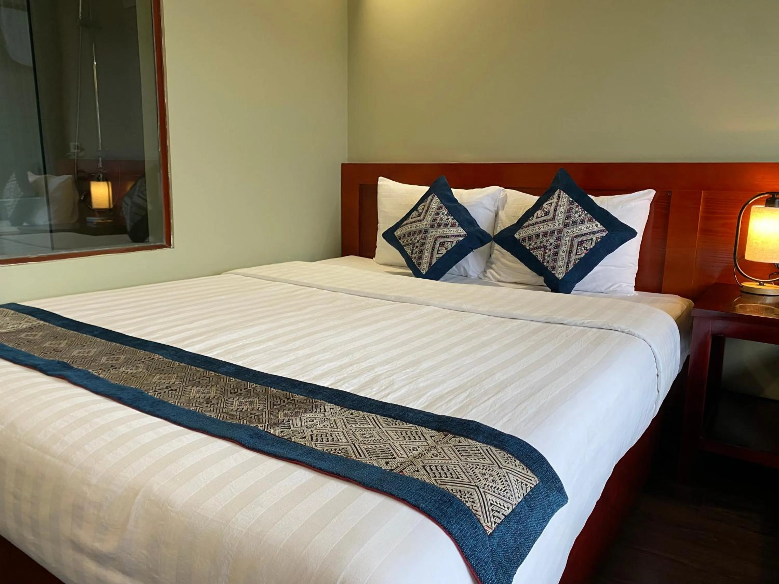 Bed in Botanic Sapa Hotel