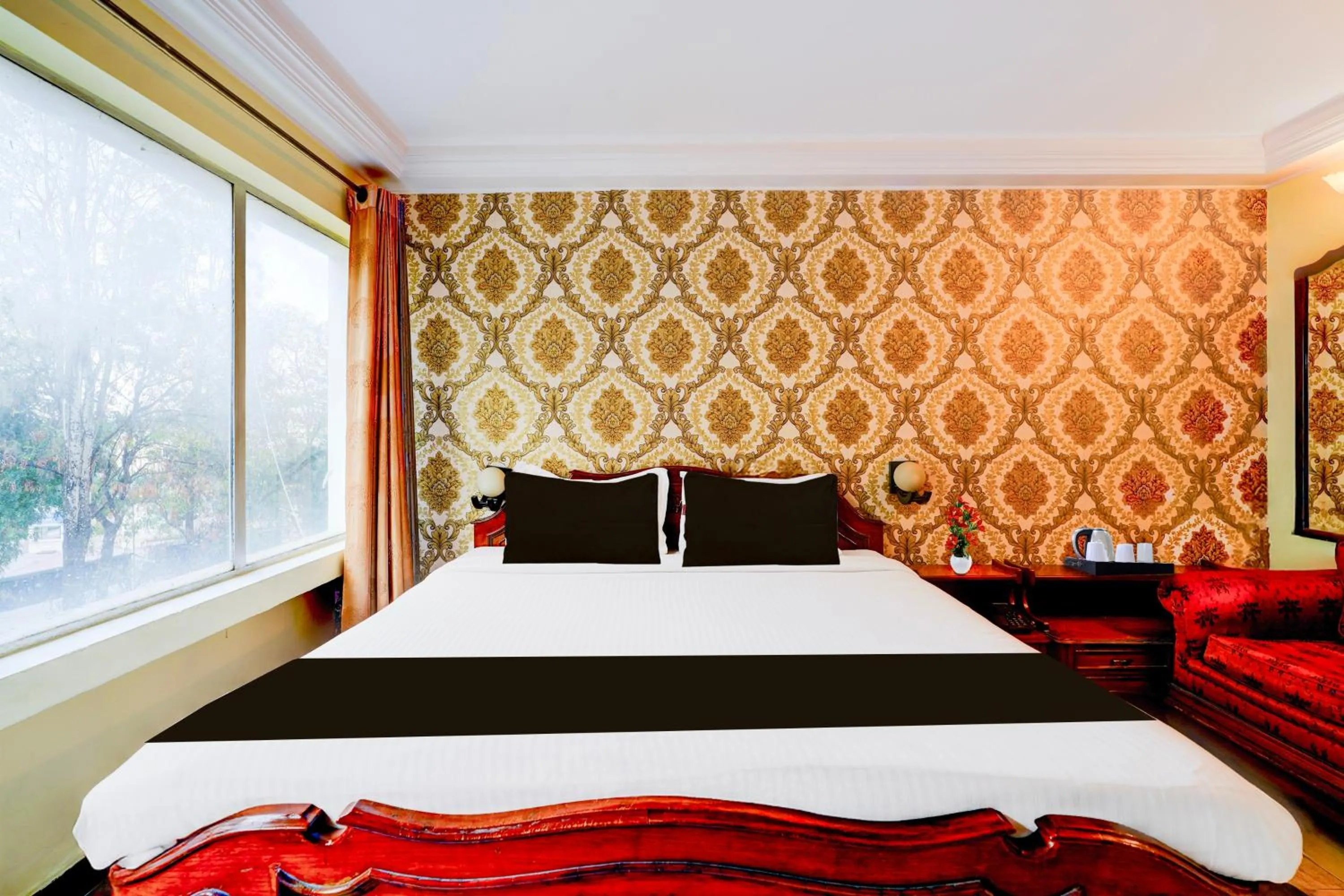 Bedroom, Bed in Super Townhouse Mysore Central Formerly Olive Star