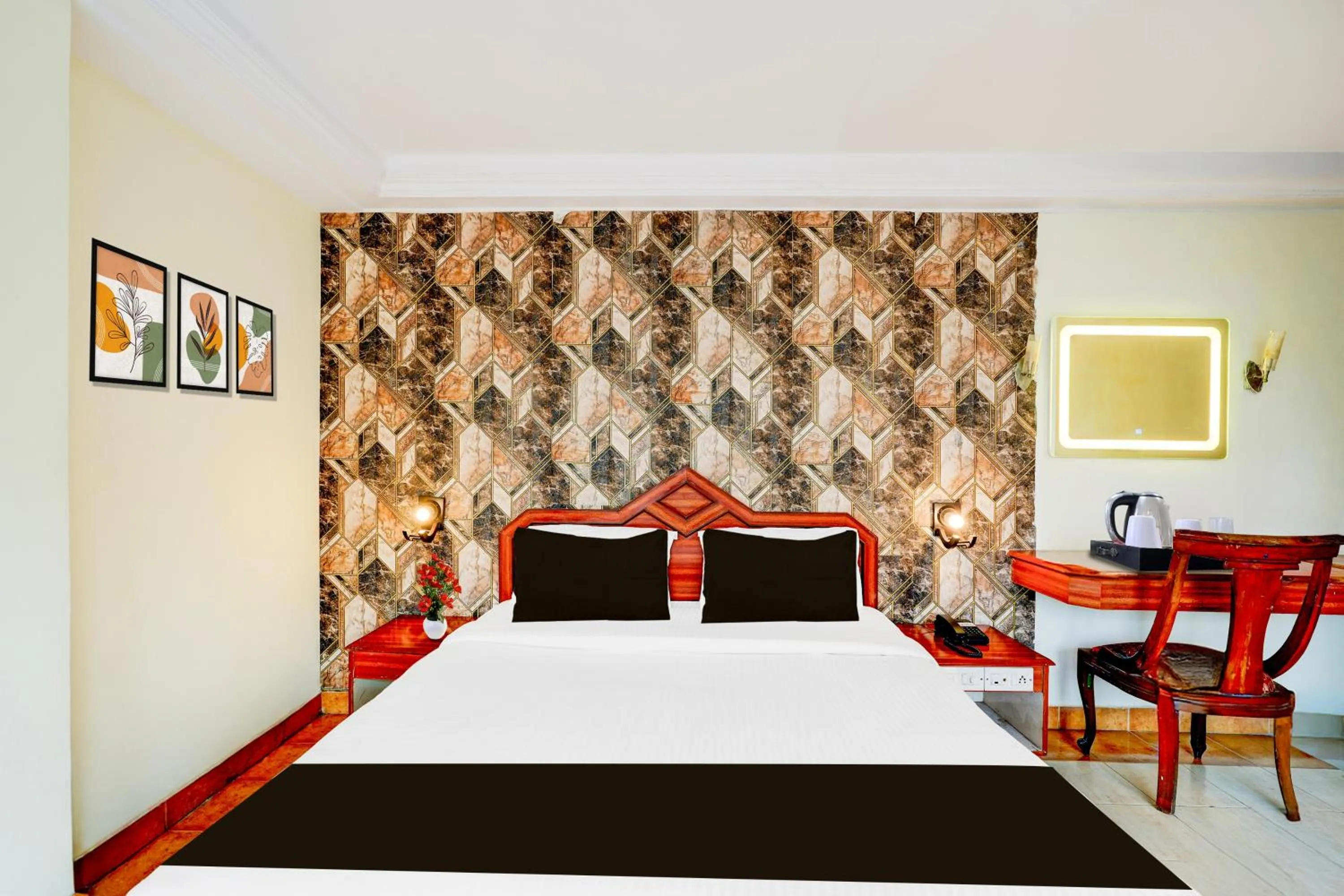 Bedroom, Bed in Super Townhouse Mysore Central Formerly Olive Star