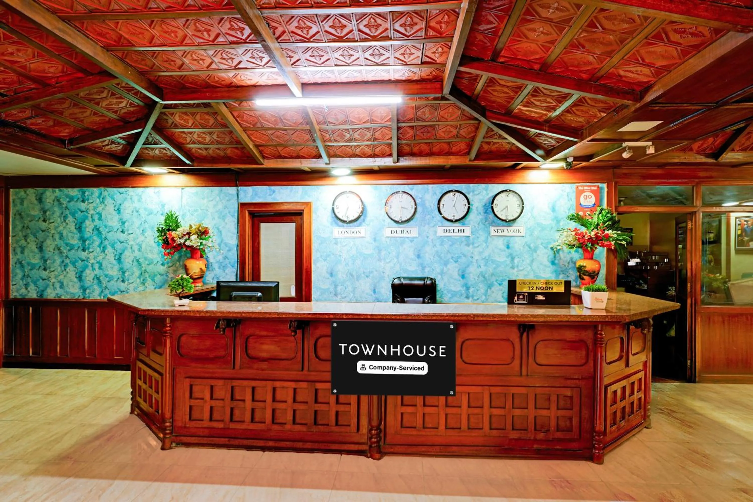 Lobby or reception in Super Townhouse Mysore Central Formerly Olive Star