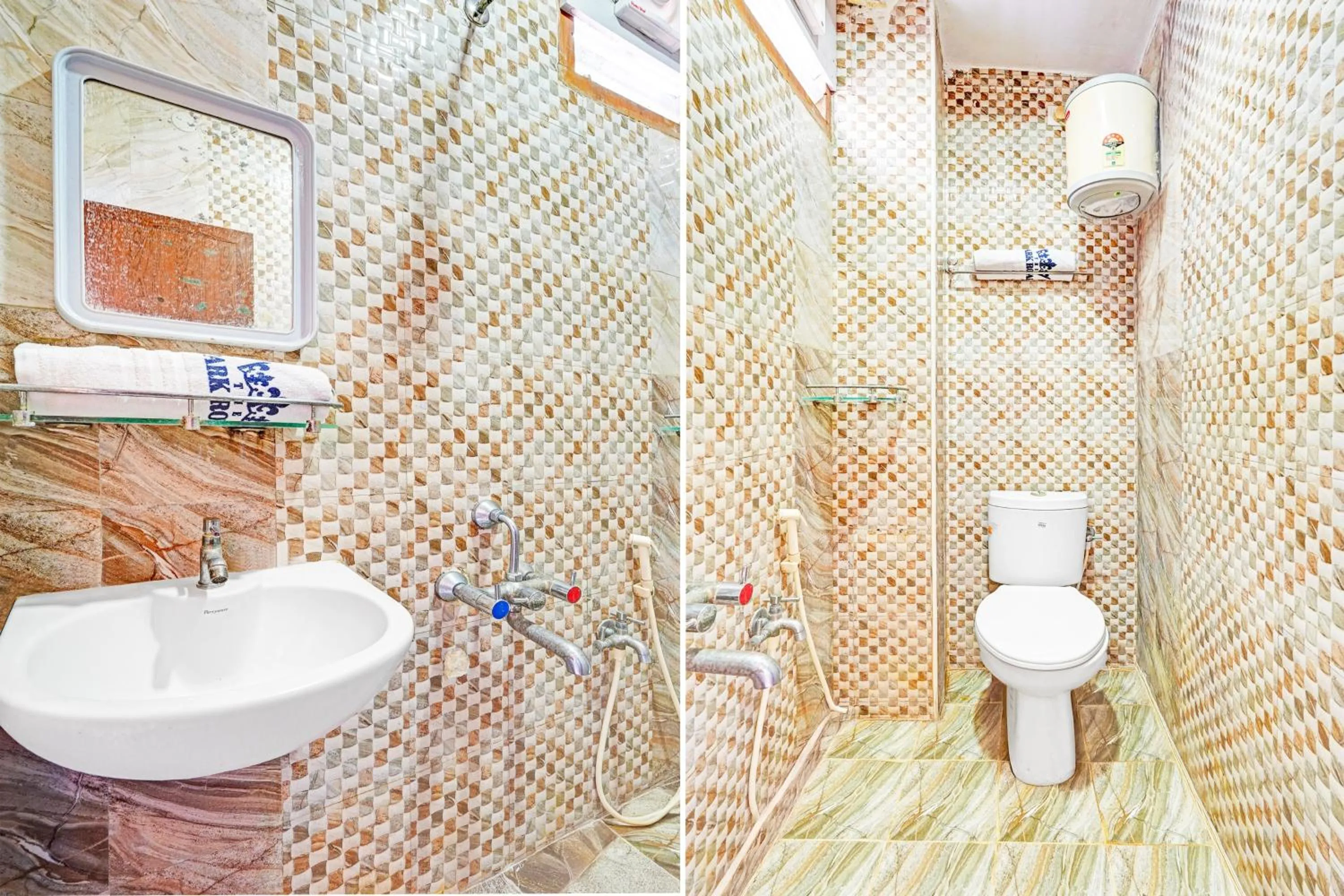 Bathroom in Super Hotel O Triplicane formerly Park Royal