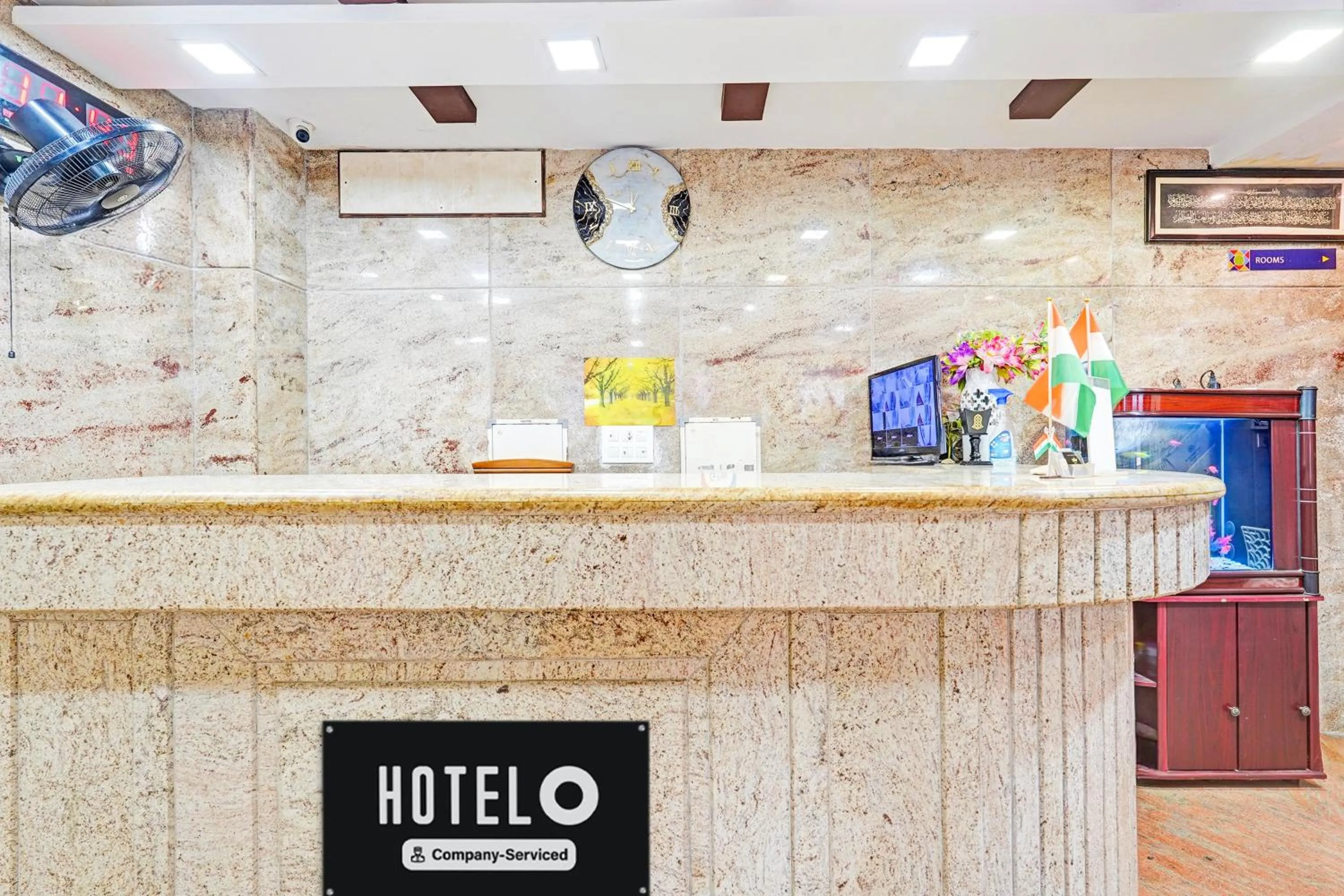 Lobby or reception in Super Hotel O Triplicane formerly Park Royal
