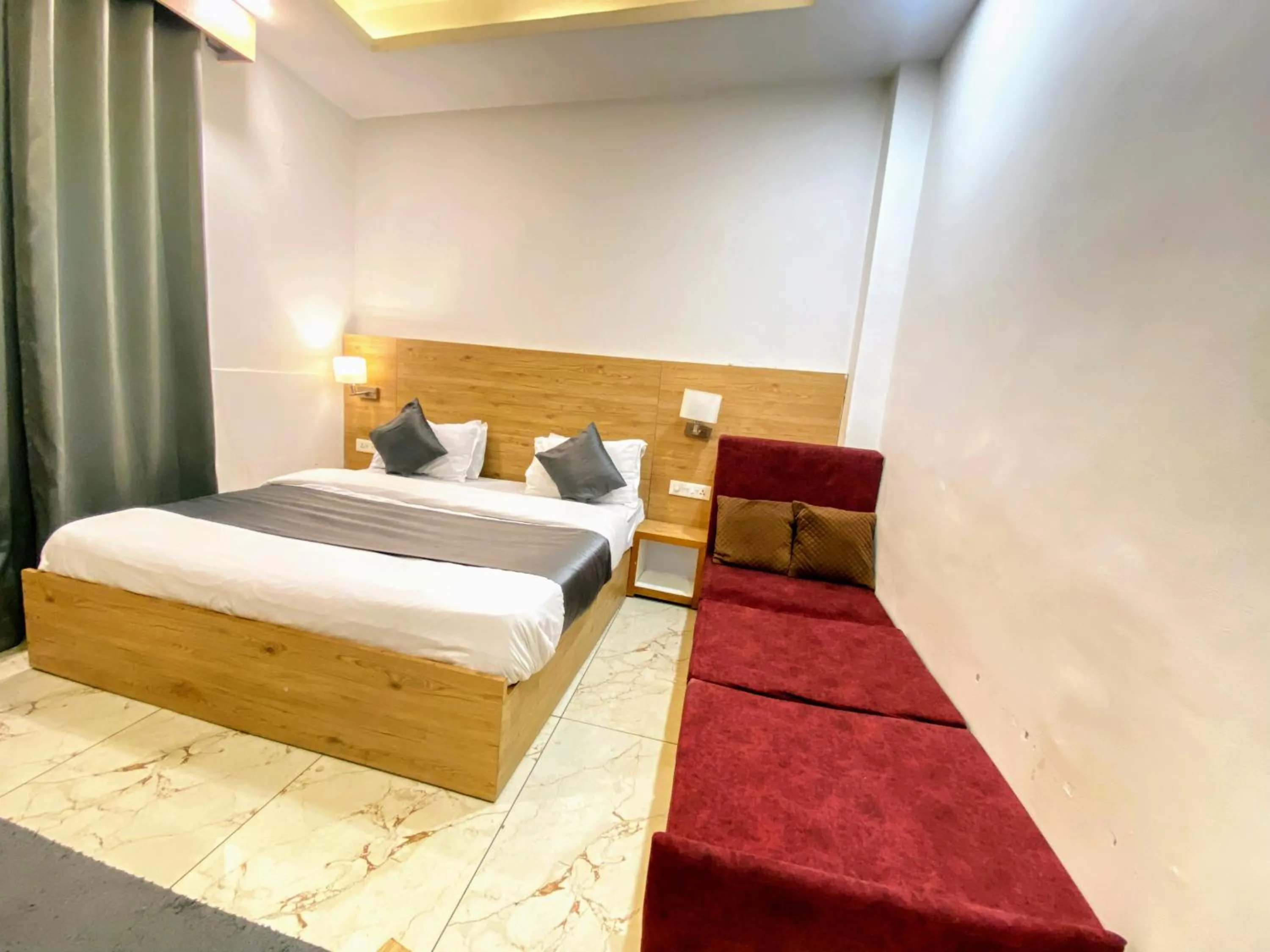 Bed in Sonu Guesthouse & Hostel, Rishikesh