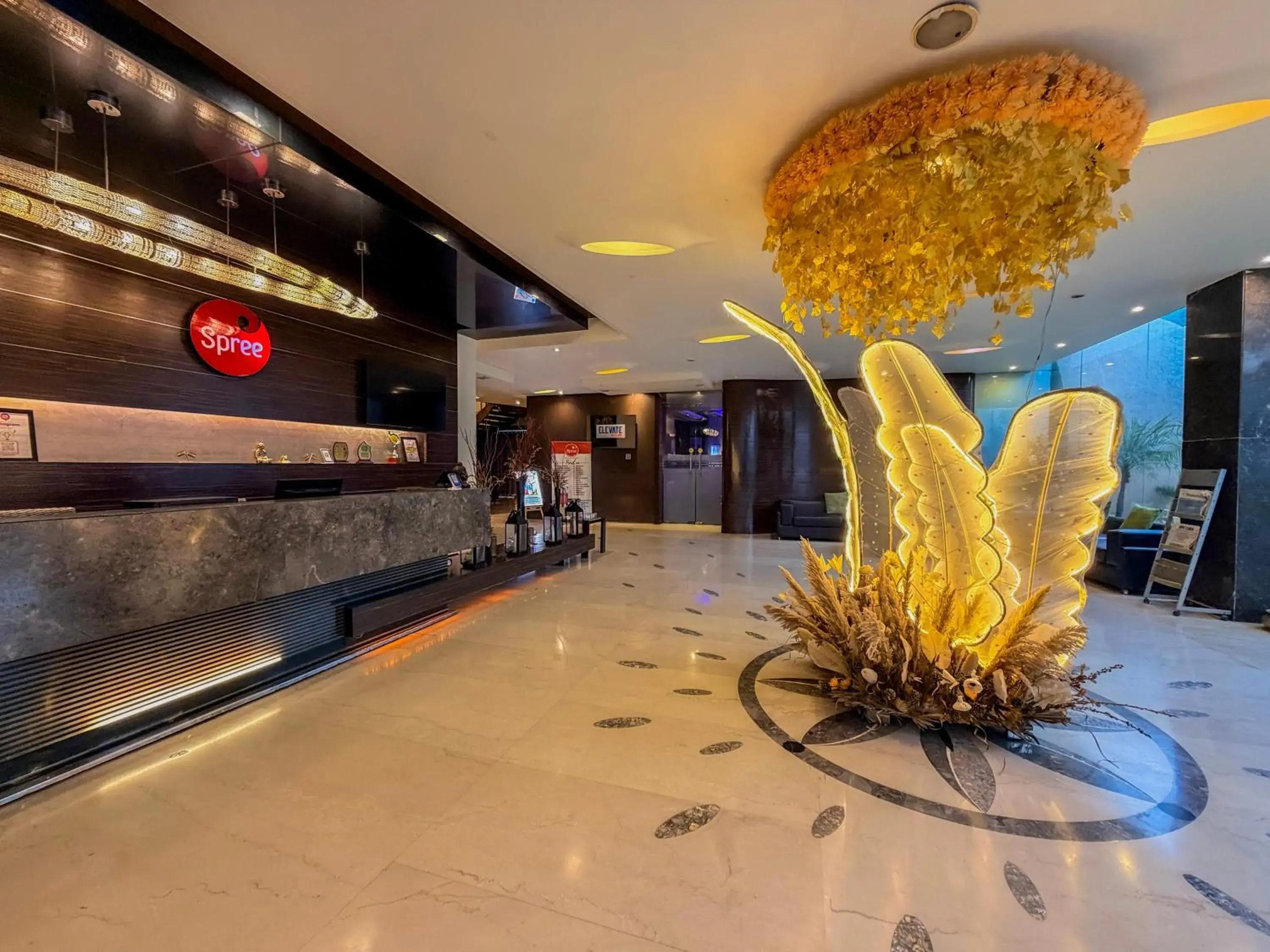 Lobby or reception in Spree Hotel Meerut Lobby or reception in Spree Hotel Meerut
