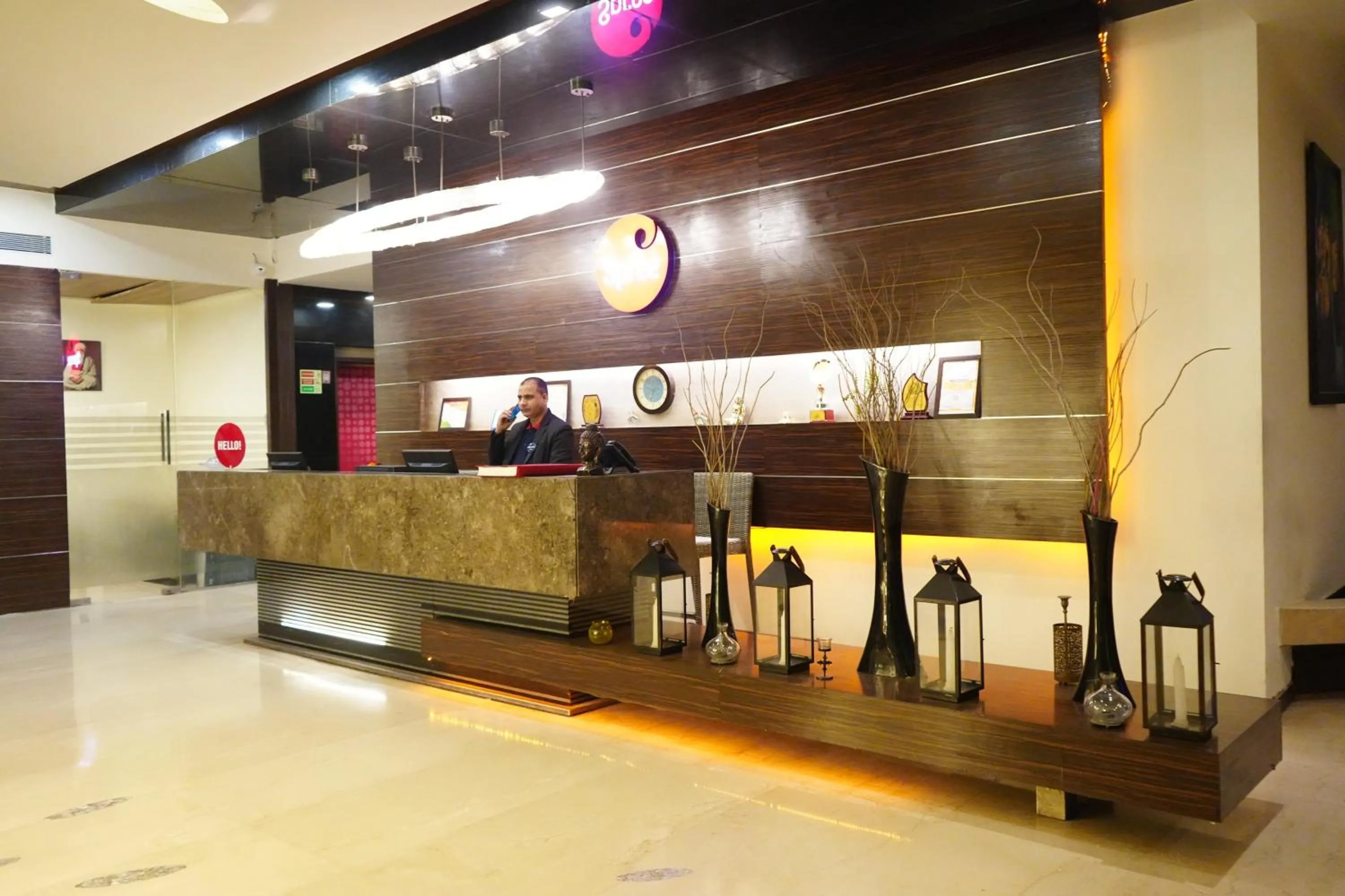 Lobby or reception in Spree Hotel Meerut