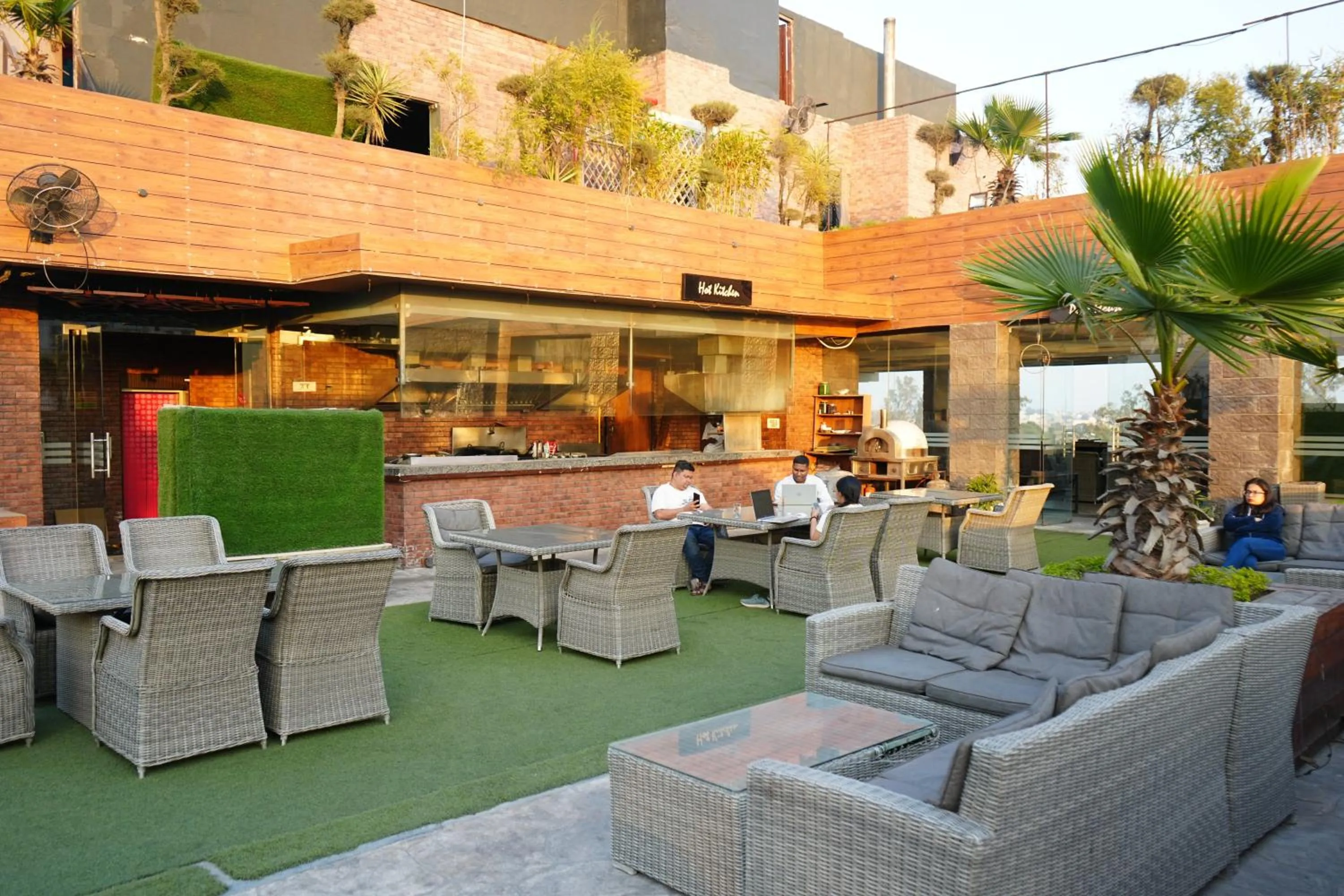 Balcony/Terrace in Spree Hotel Meerut