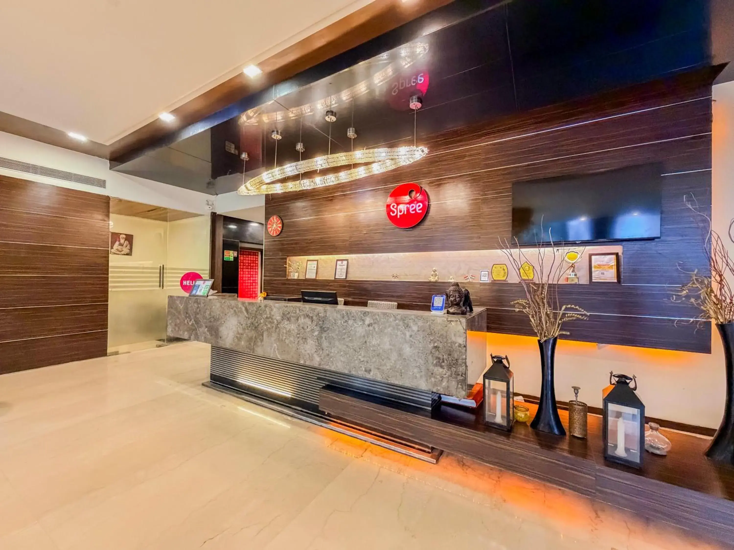 Lobby or reception in Spree Hotel Meerut Lobby or reception in Spree Hotel Meerut