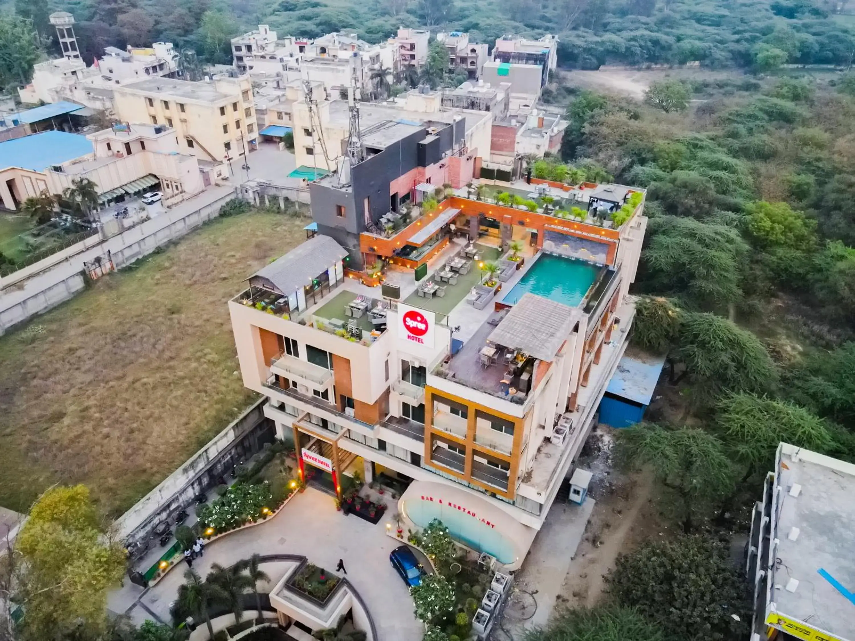 Property building in Spree Hotel Meerut Property building in Spree Hotel Meerut