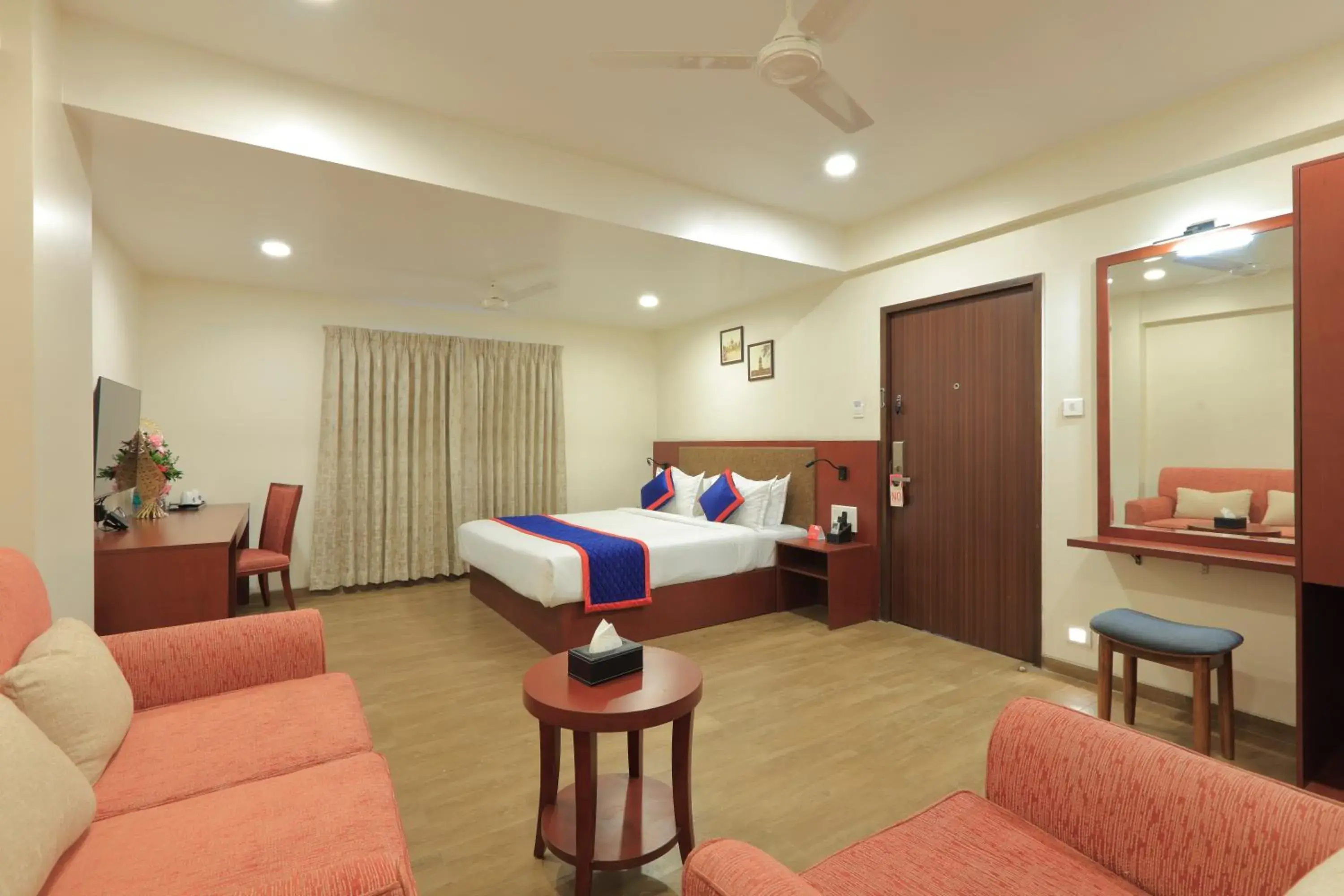 Bed in Zip By Spree Hotels Kolhapur Bed in Zip By Spree Hotels Kolhapur