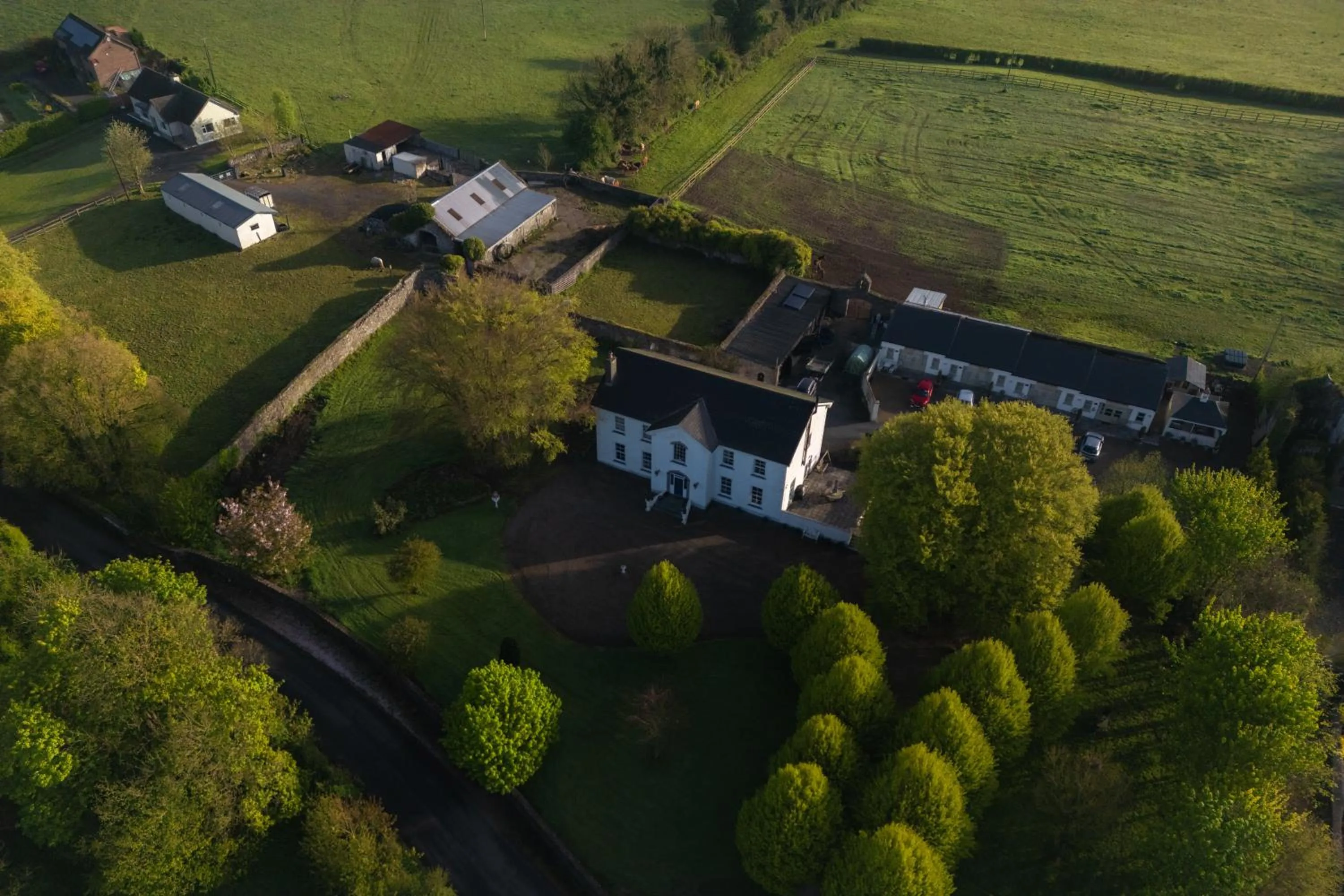 Bird's eye view in The Carriage Houses at Beechpark House