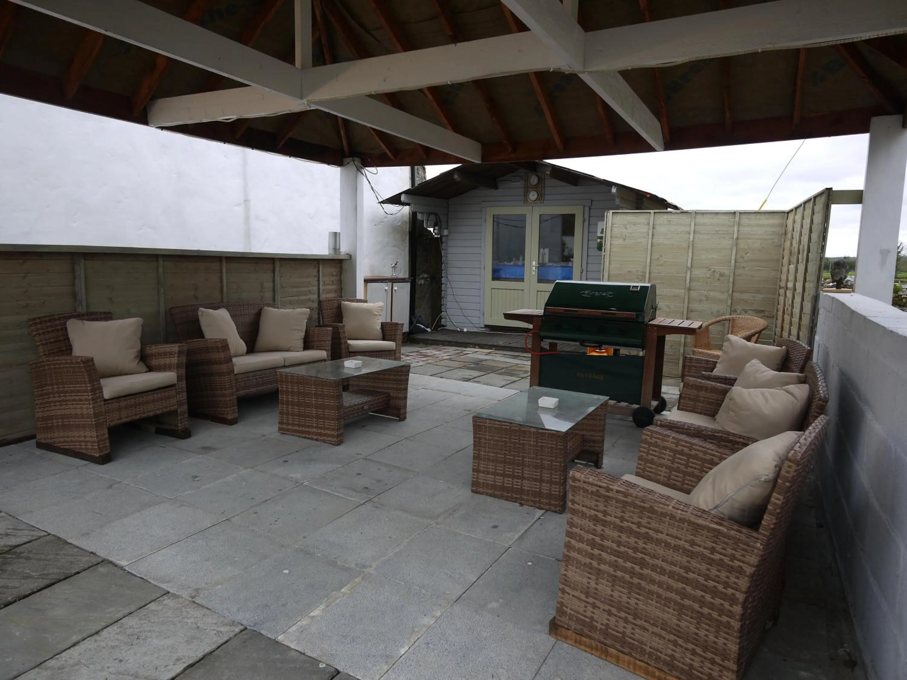 Patio in The Carriage Houses at Beechpark House