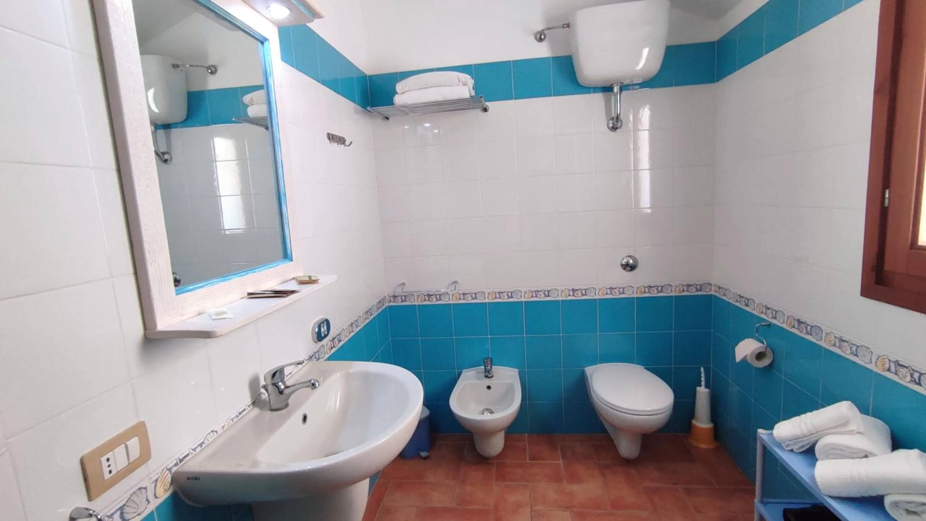 Toilet in Hotel le Sabbie