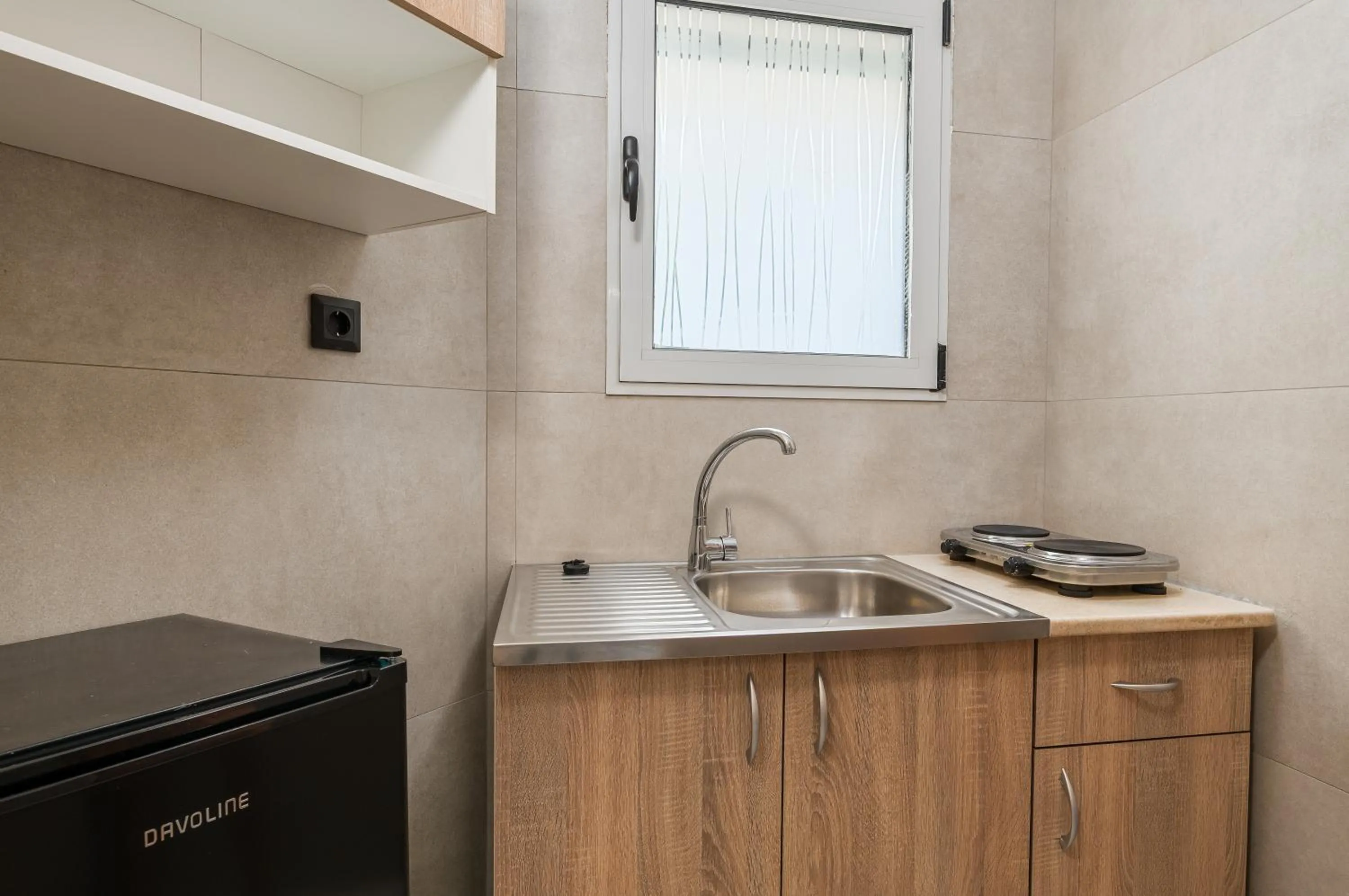 Kitchen or kitchenette in Arya Hotel
