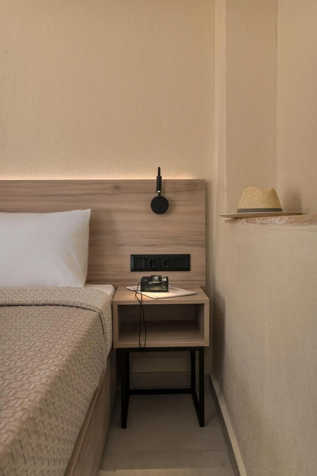 Bed in Arya Hotel