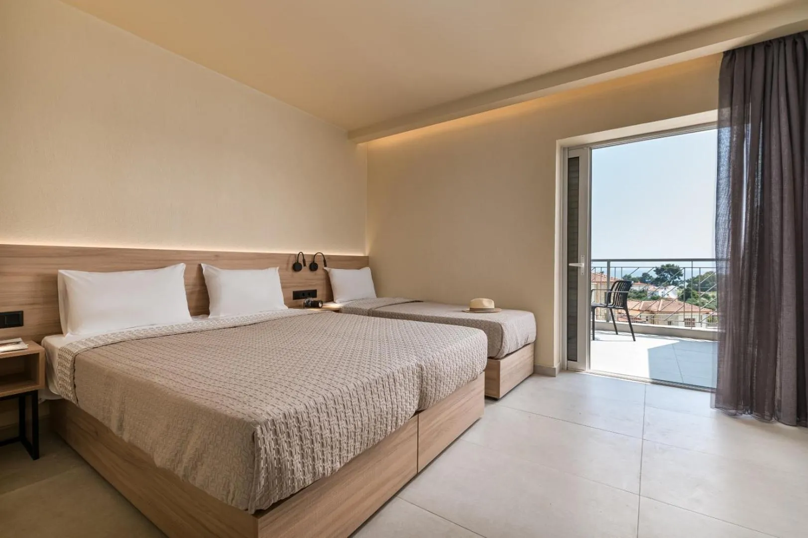 View (from property/room), Bed in Arya Hotel